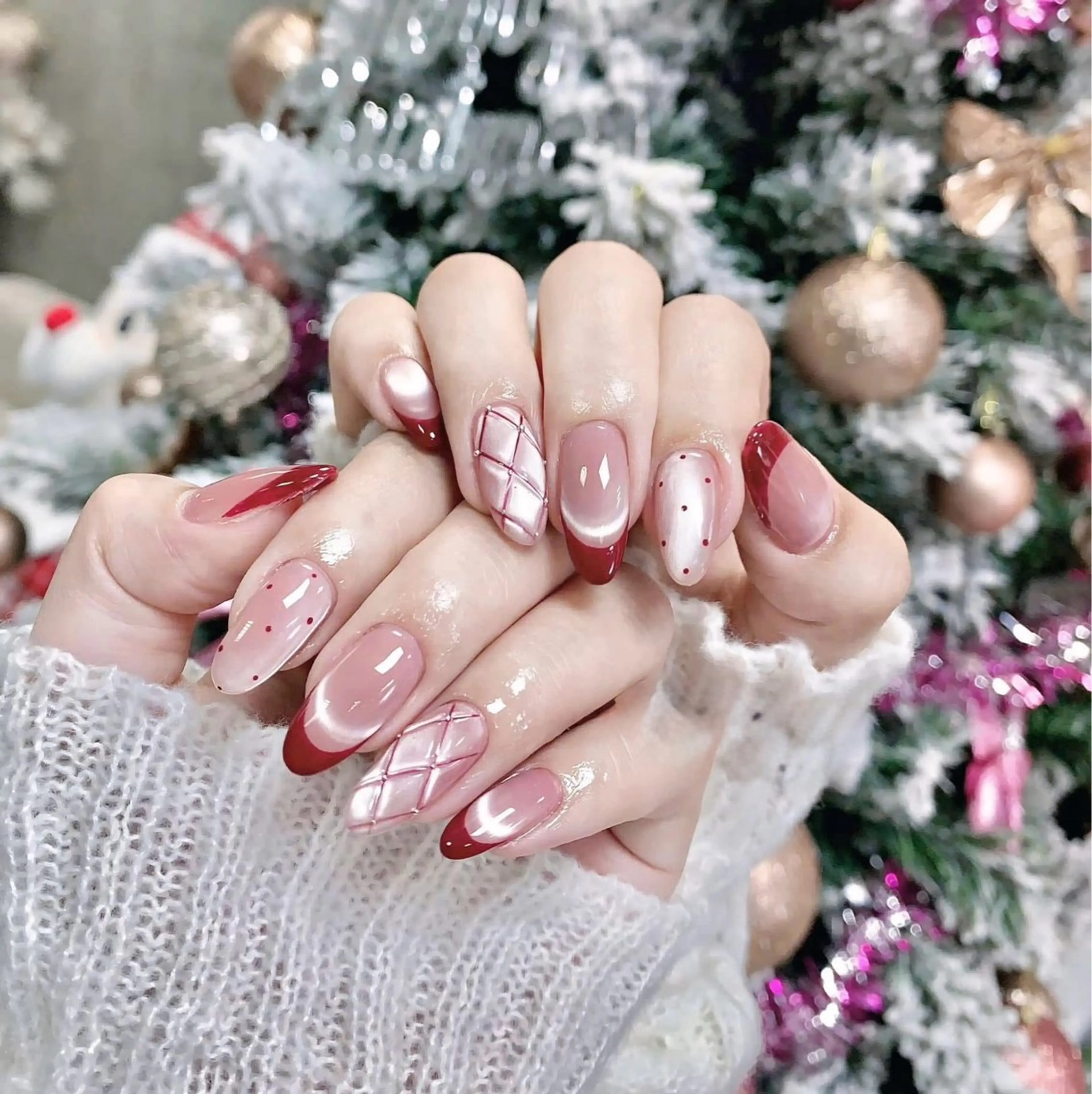 ネイル フットネイル ジェルネイル 韓国ネイル マグネットネイル 持ち込み ハンドネイル Akiko ネイルサロン所属・AKIKO ネイルサロンのネイルデザイン