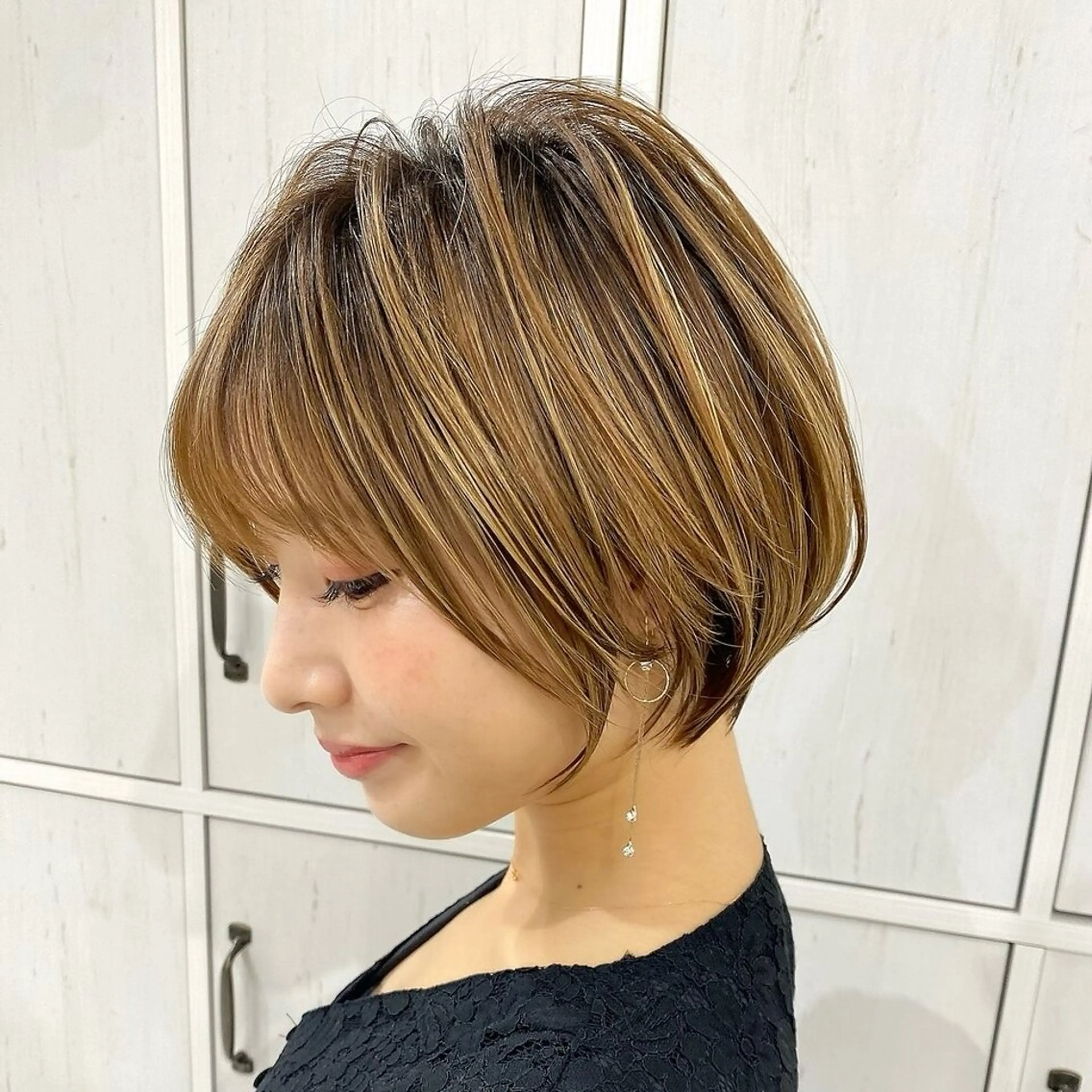 ショート 山﨑 燦人のヘアスタイル