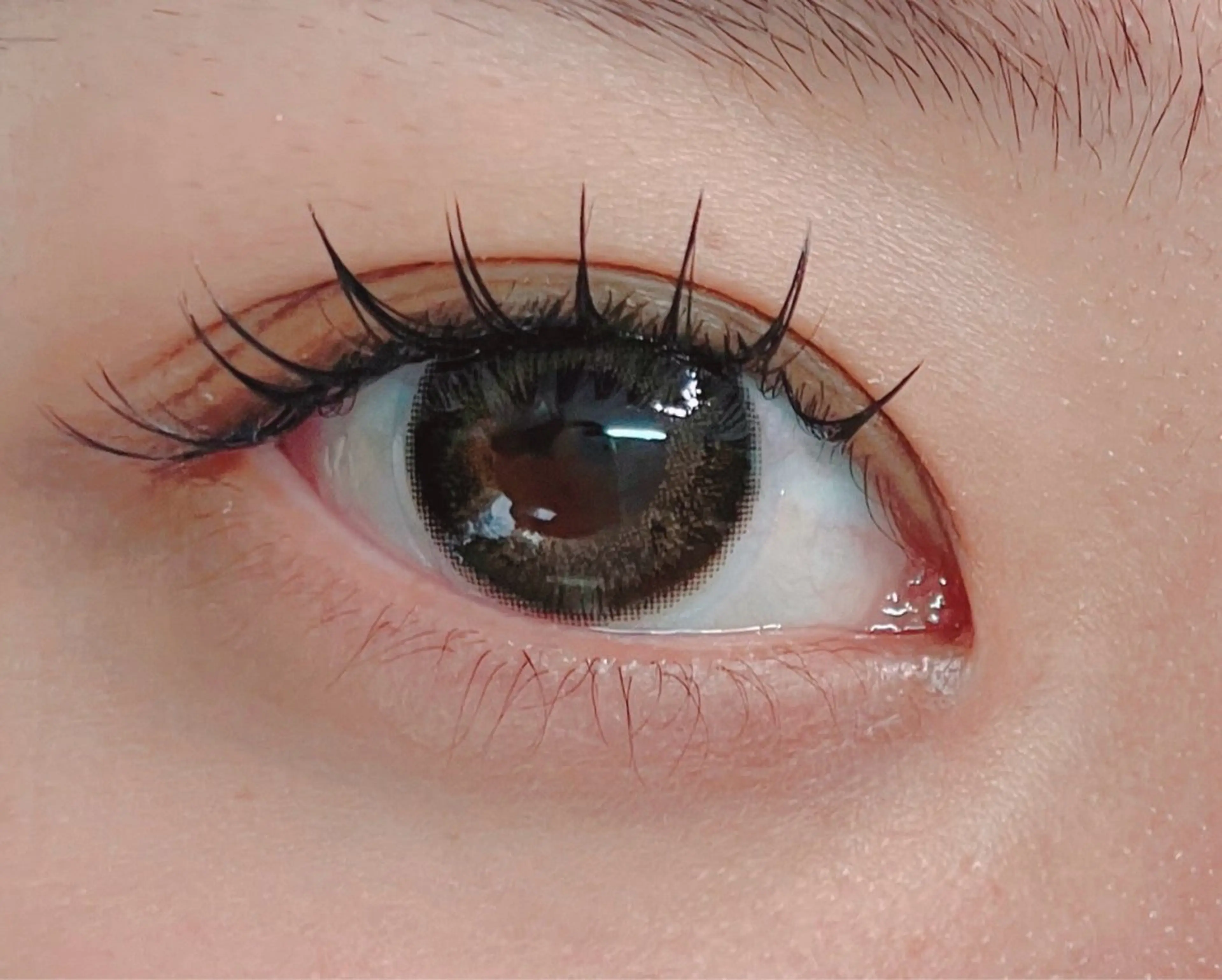 【LED】汗・油分に強い低刺激LEDエクステ☆♦︎フラットラッシュ120本【オフ・シャンプー・コーティング付】の写真