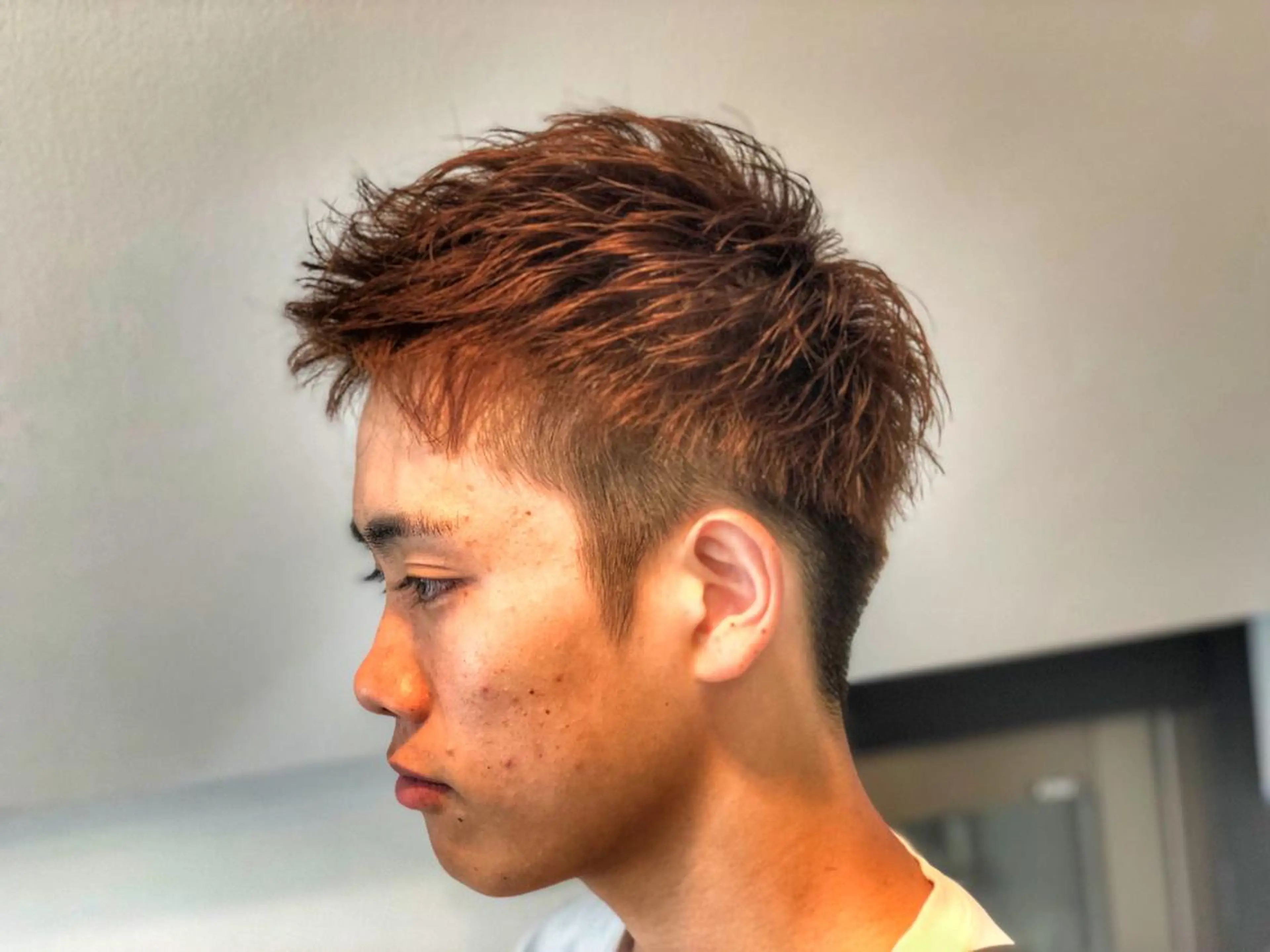 ショート メンズ 美髪矯正 Rioのヘアスタイル