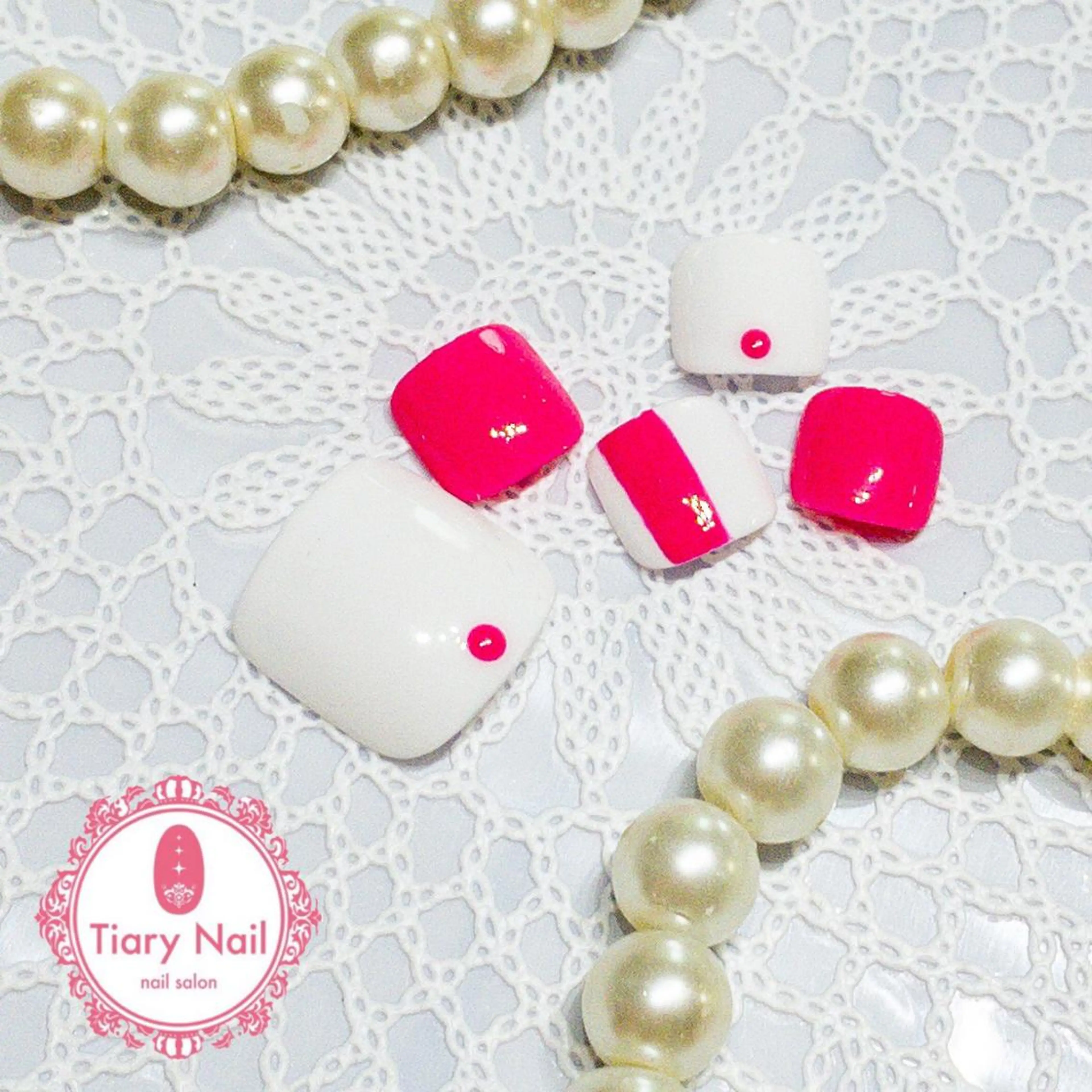 ネイル tiarynail K K🐼のネイルデザイン