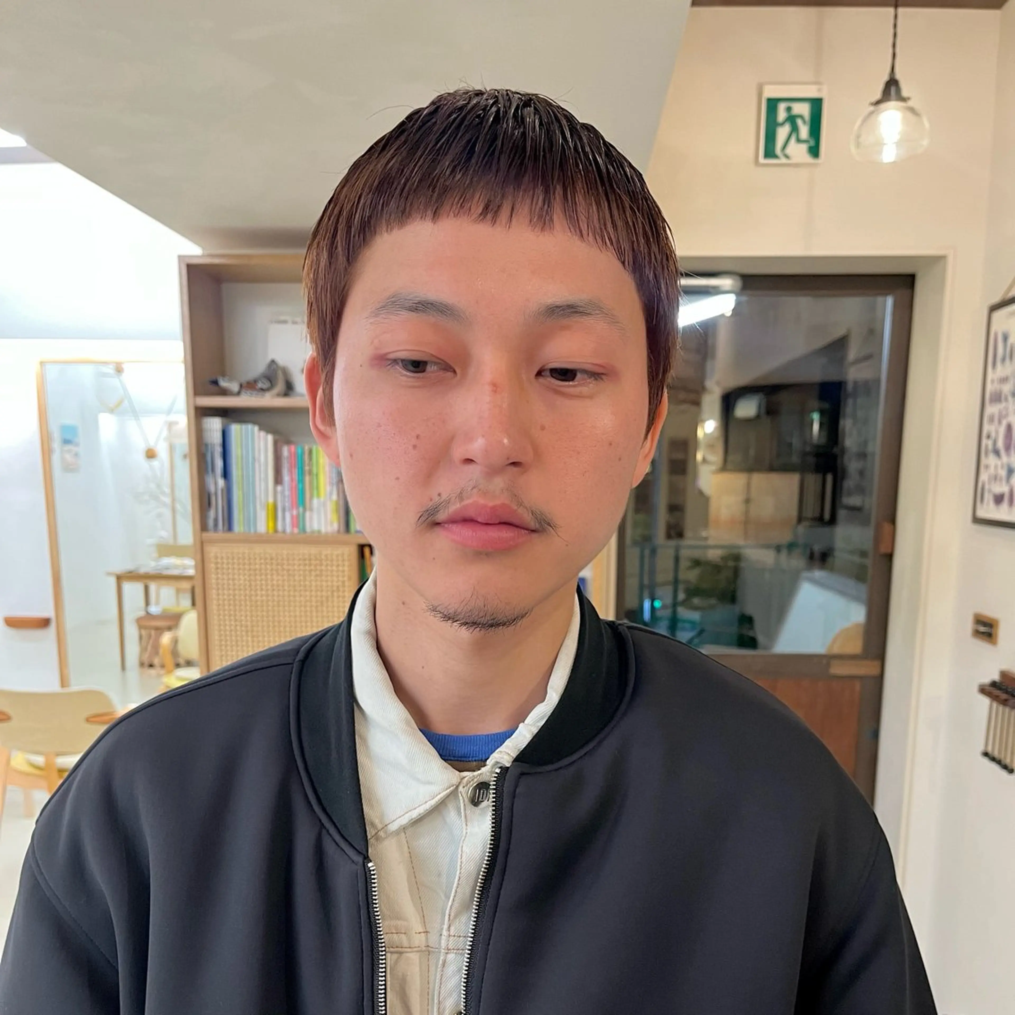 カラー メンズ 宇野澤 銘のヘアスタイル