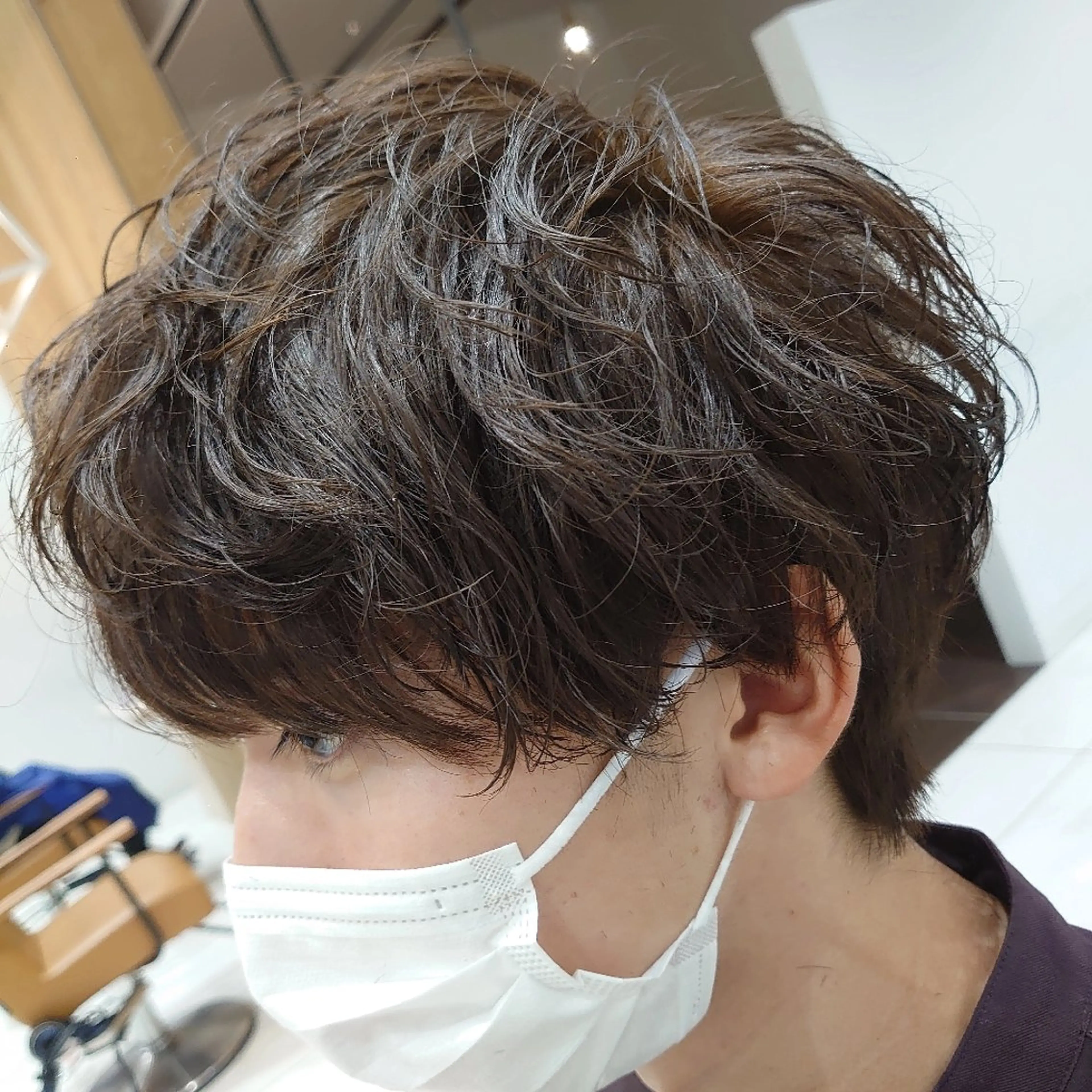 🫧メンズ🫧デザインヘアカット+ヘアカラーの写真