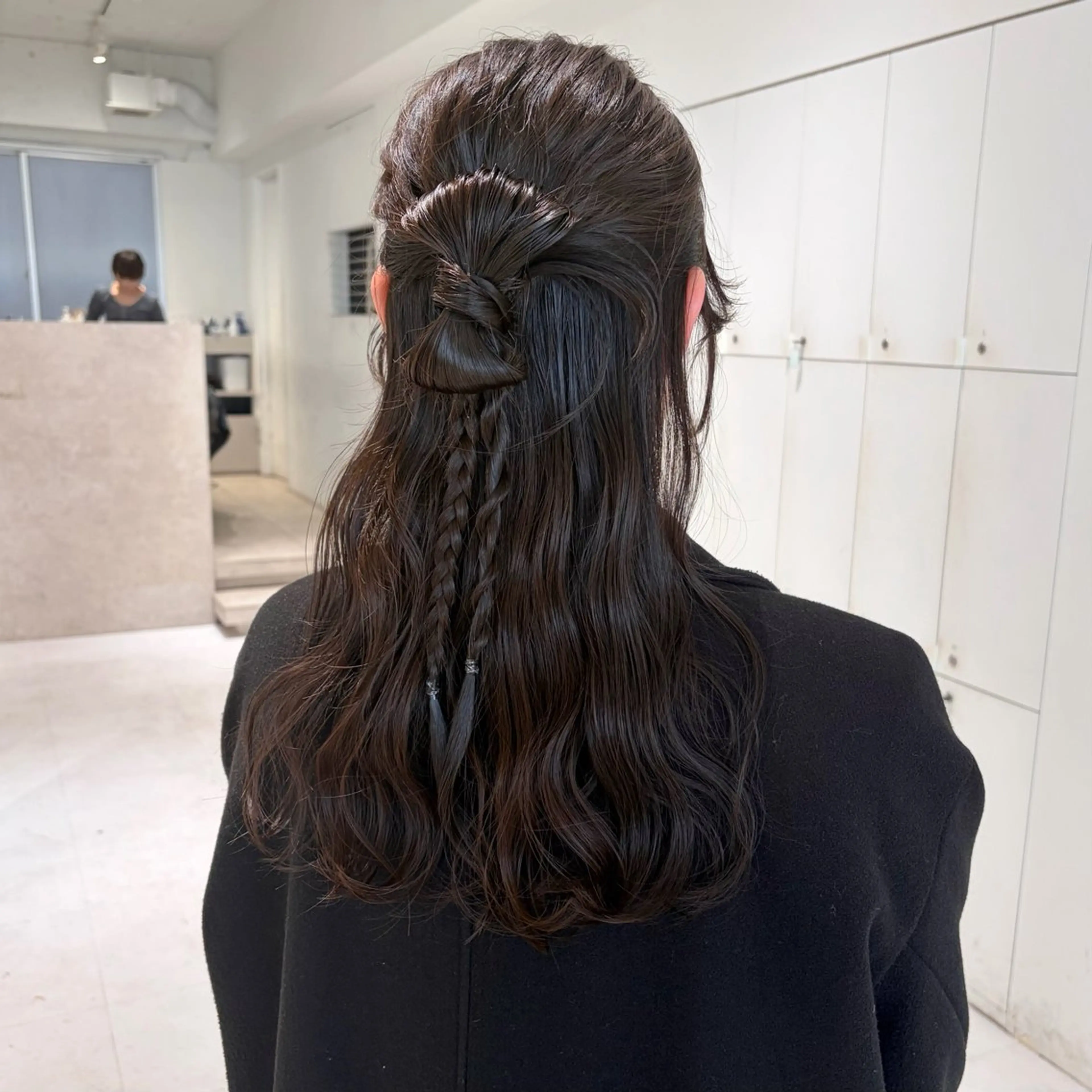 ロング ヘアセット haruko🎀⌇ レイヤーカットのヘアスタイル