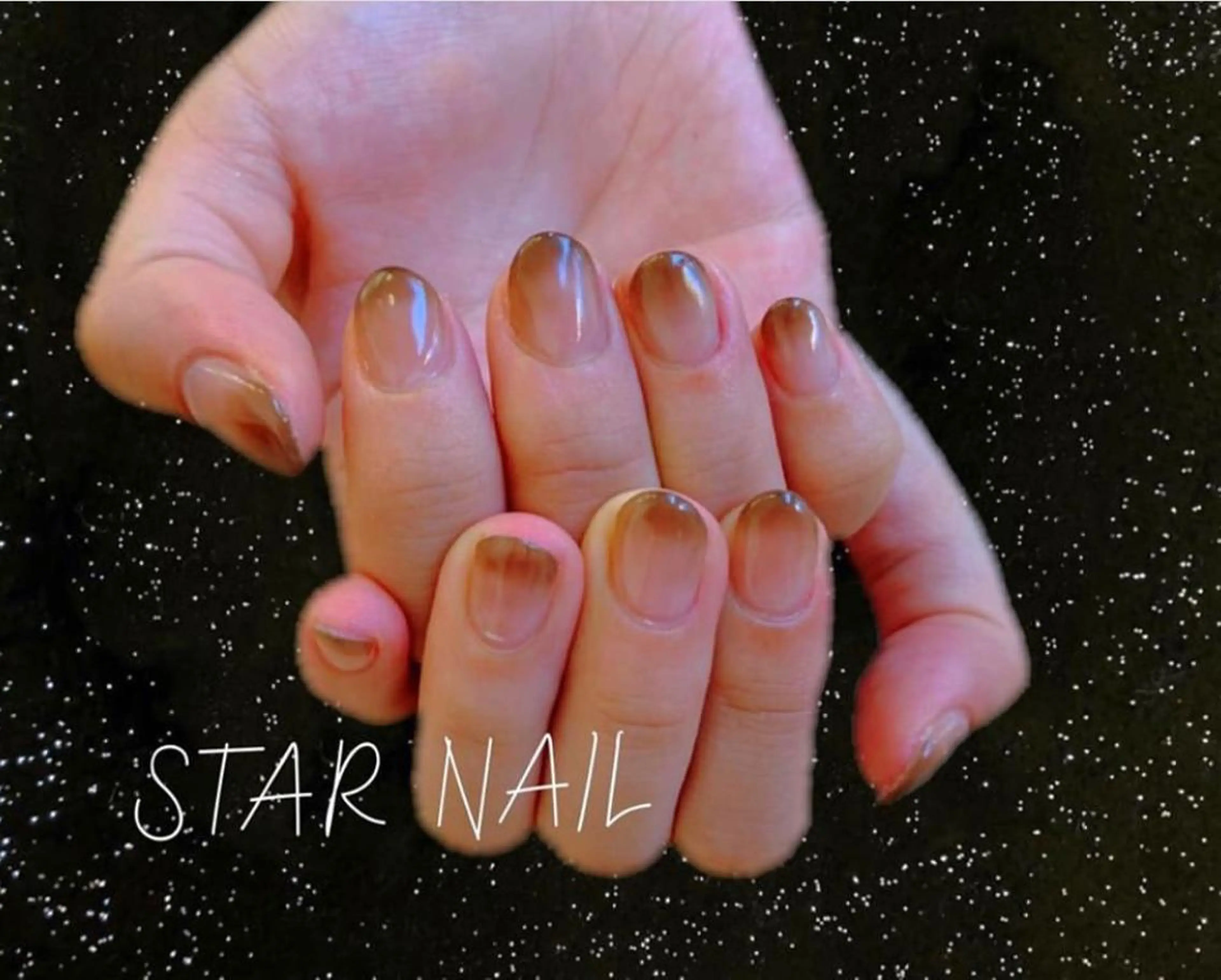 ネイル グラデーション ハンドネイル STAR NAILのネイルデザイン