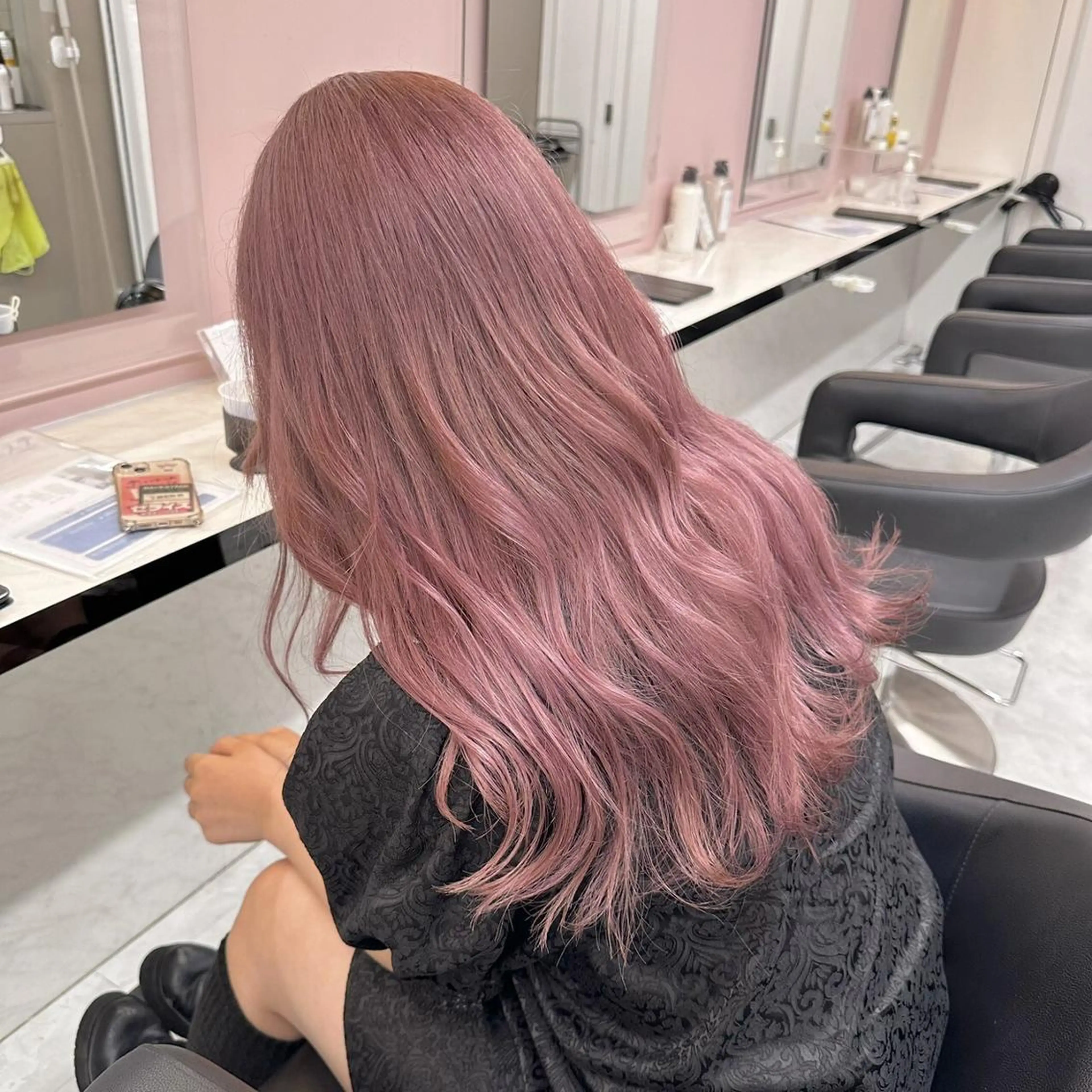 カラー ロング 🤍透明感カラー🤍 似合わせ🤍AINEのヘアスタイル