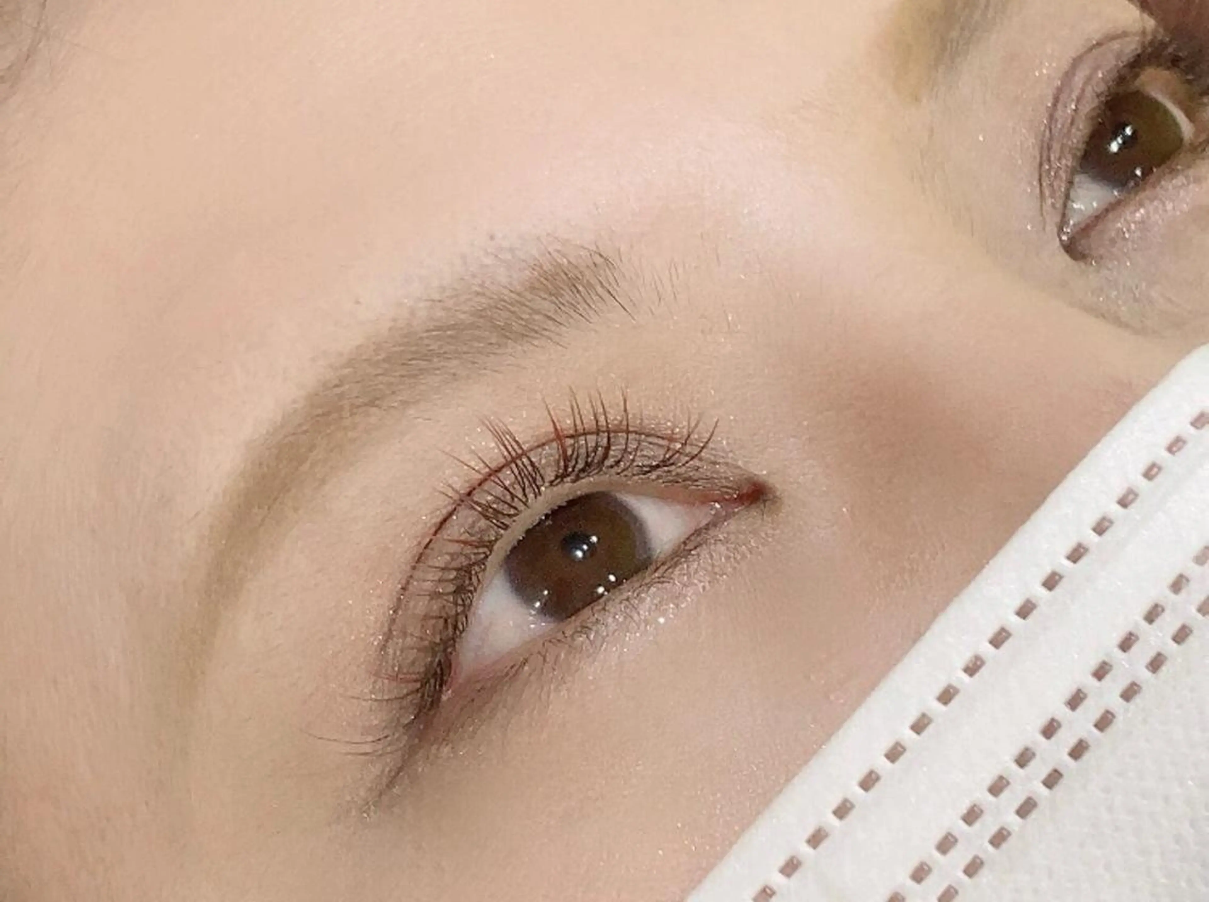 マツエク・マツパ Cカール カラーマツエク フラットラッシュ P&Eまつげ専門 ★駅前店のマツエク・マツパデザイン