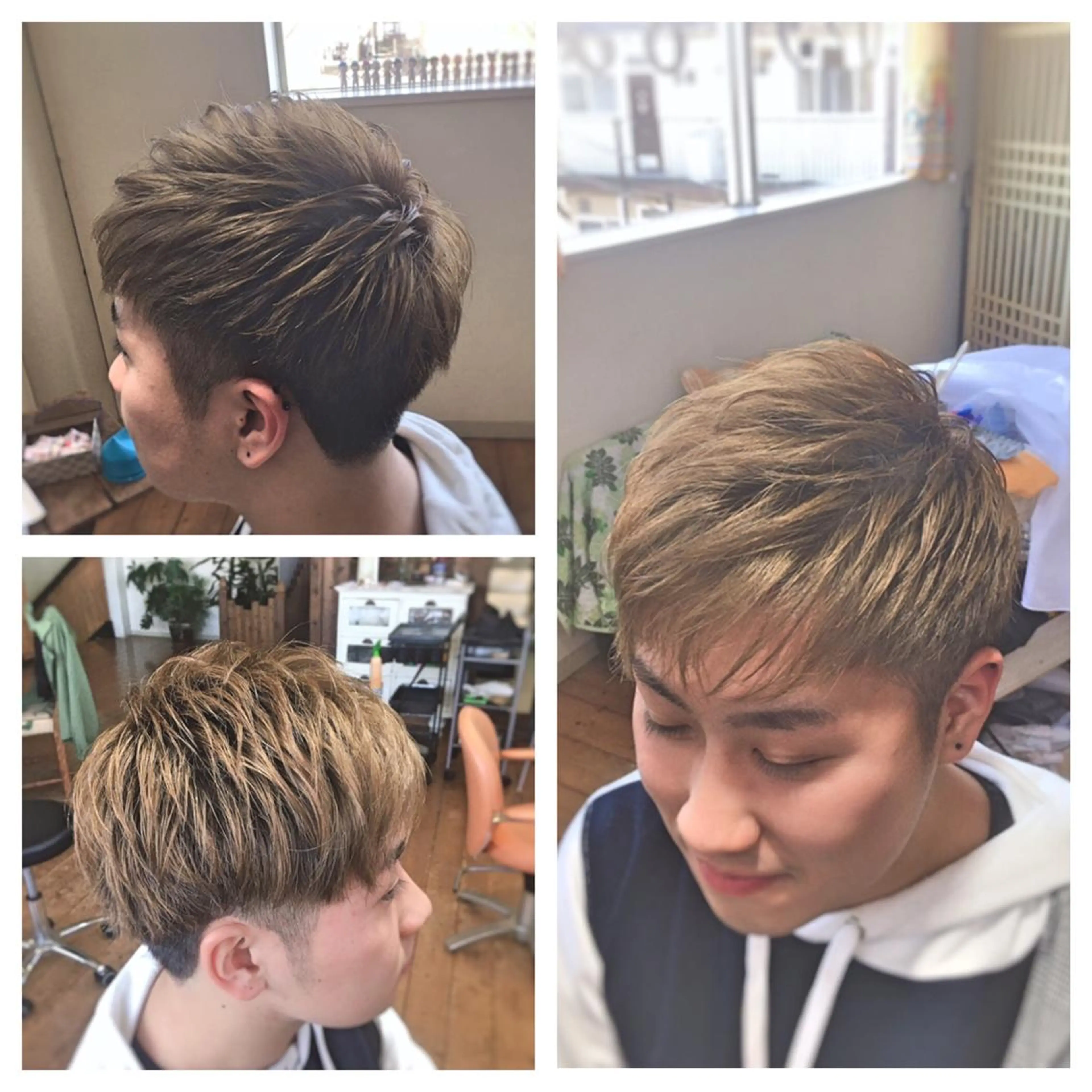 ショート メンズ タカハシ ユウヤのヘアスタイル