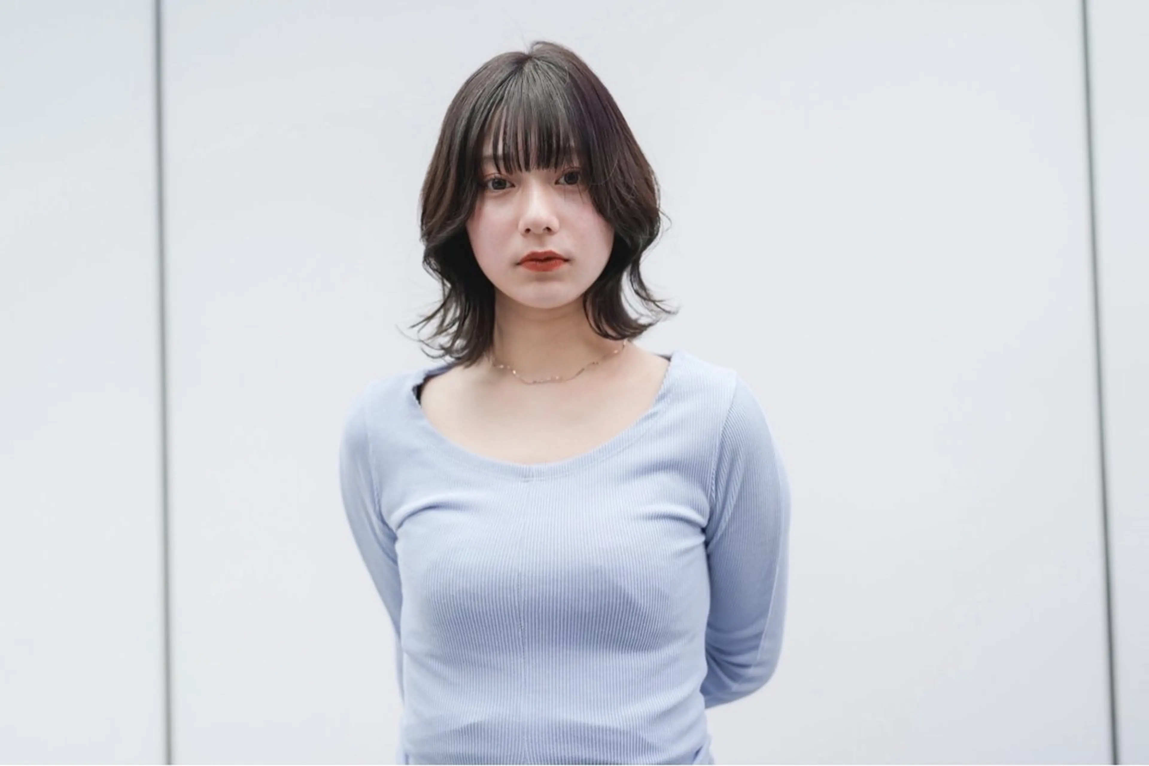 ロング カラー アディクシーカラー バレイヤージュ ブリーチ デザインカラー ダブルカラー カット トリートメント opus 店長大和 レイヤー/赤み消しのヘアスタイル