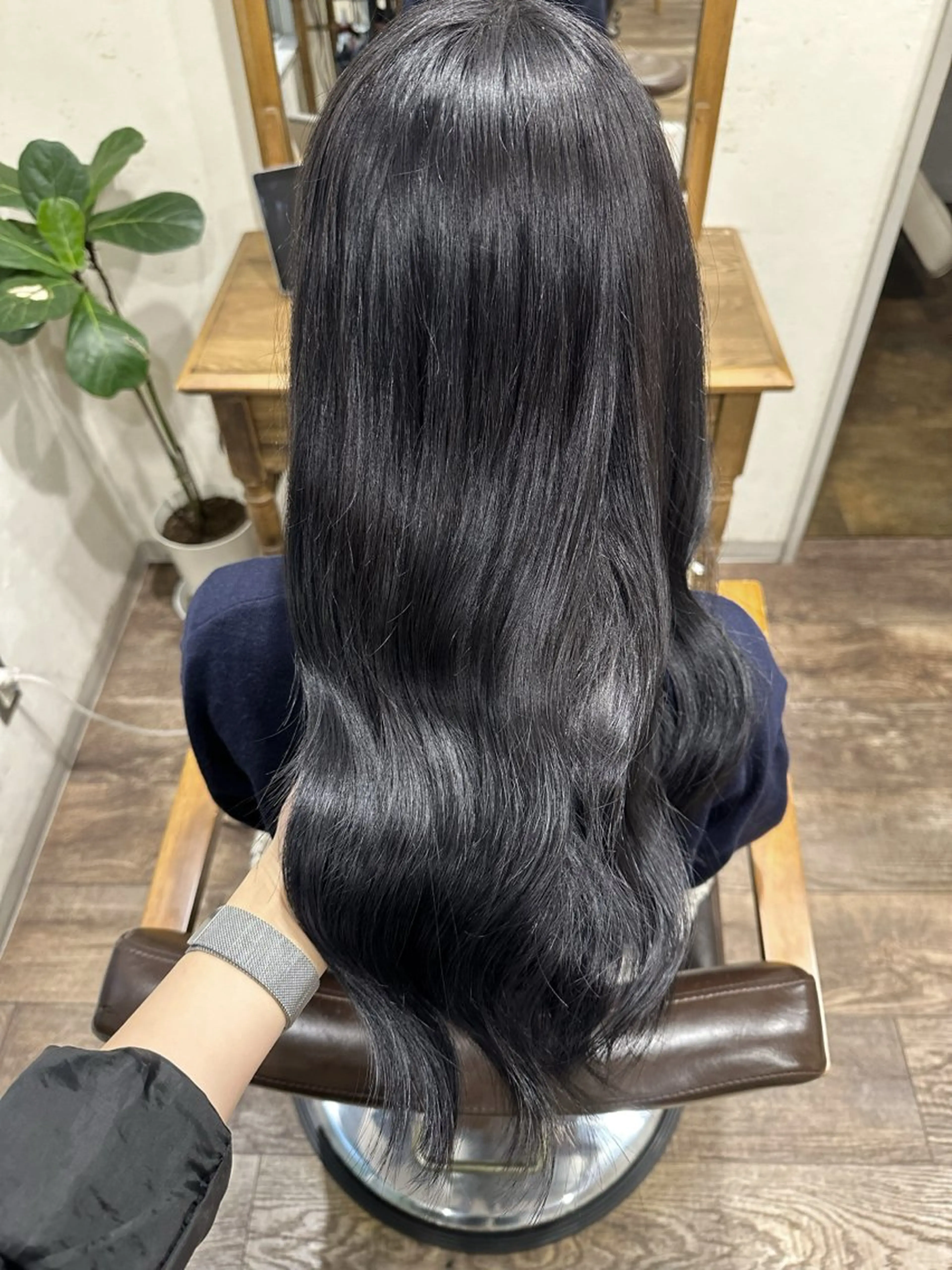 ミディアム ヘアカラー 🫧艶髪カラー/ 透明感カラー/ヒマリのヘアスタイル