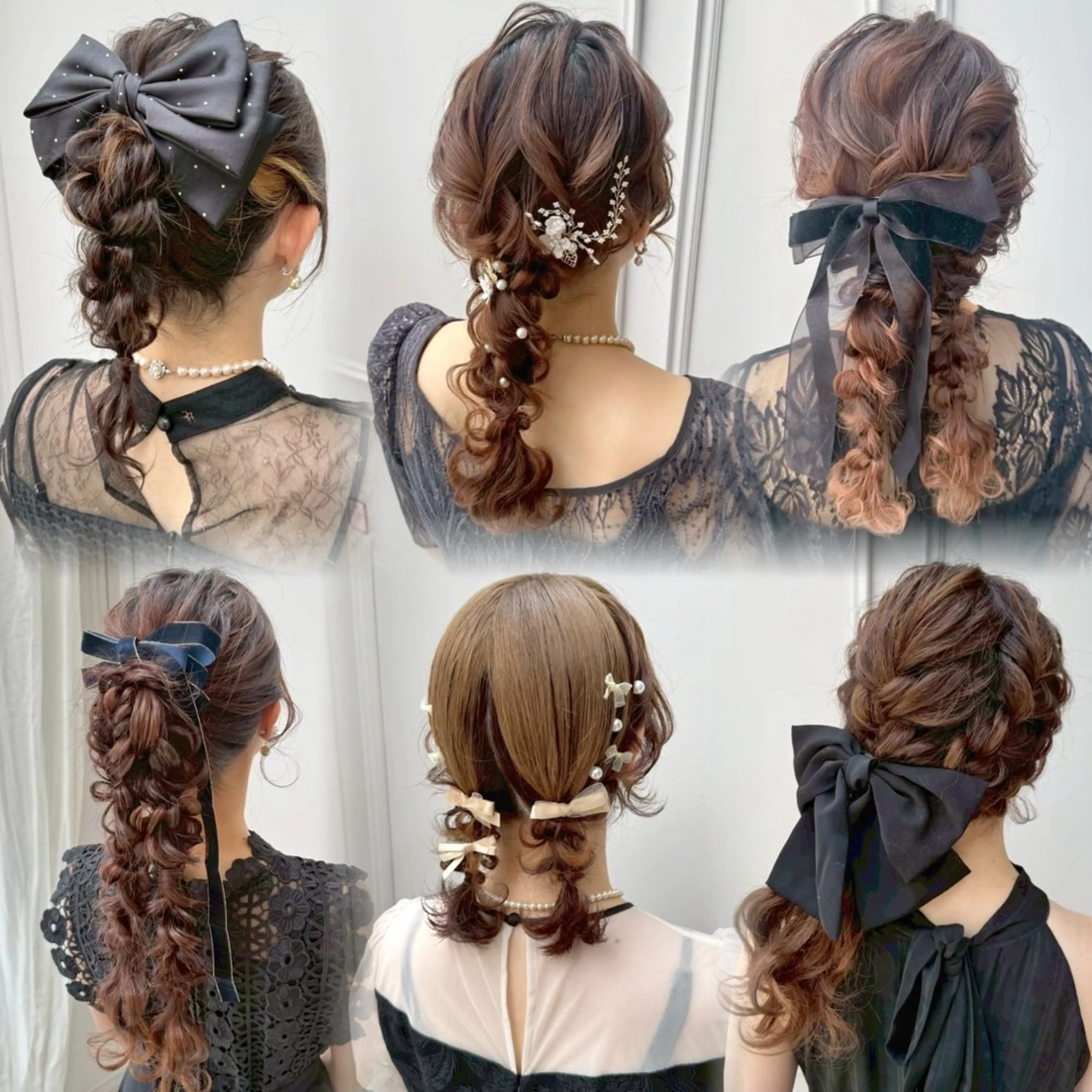 ヘアアレンジ 結婚式・ブライダル 浅草ヘア・着付サロン 🫧 Villageのヘアスタイル