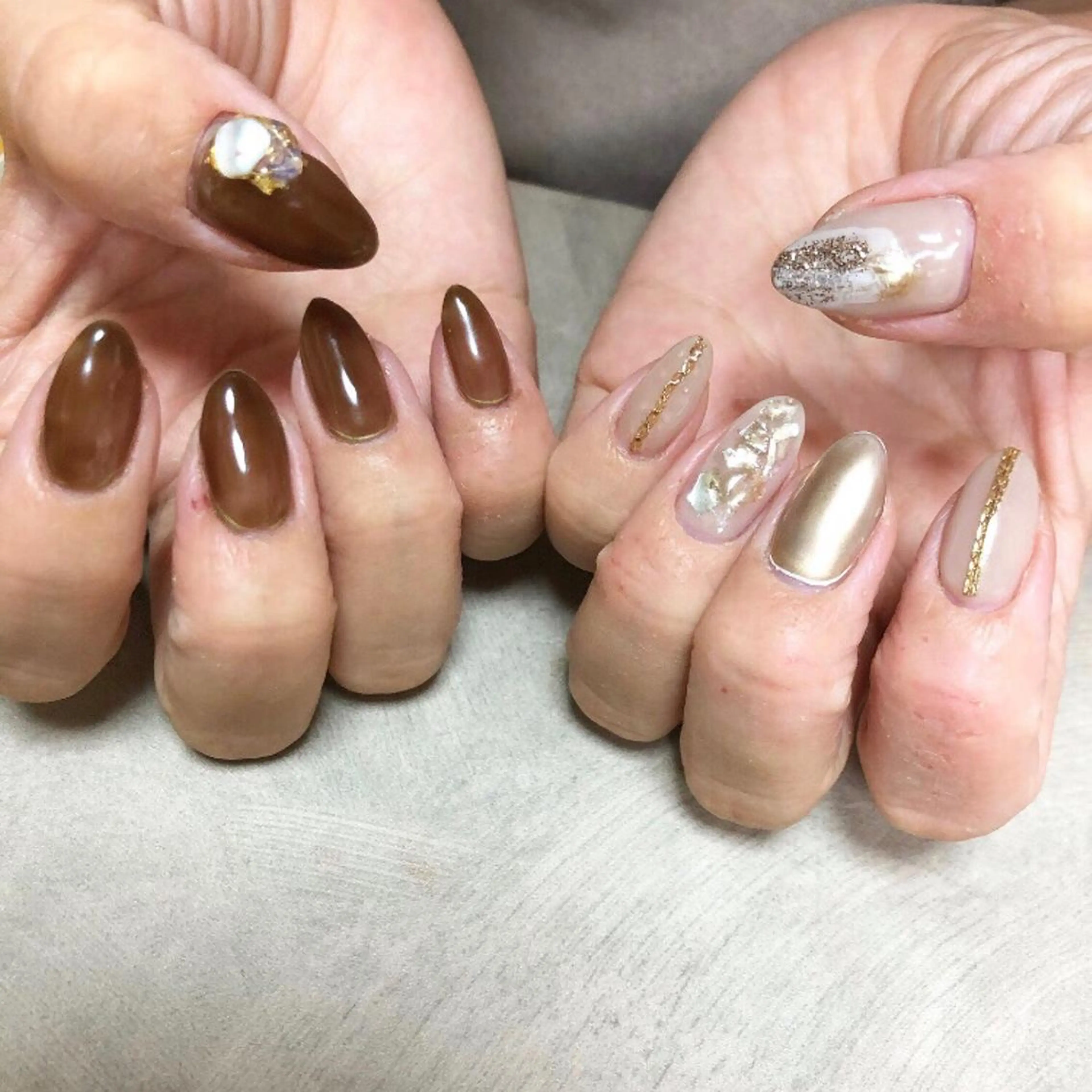 ネイル private_ salon.Leaのネイルデザイン