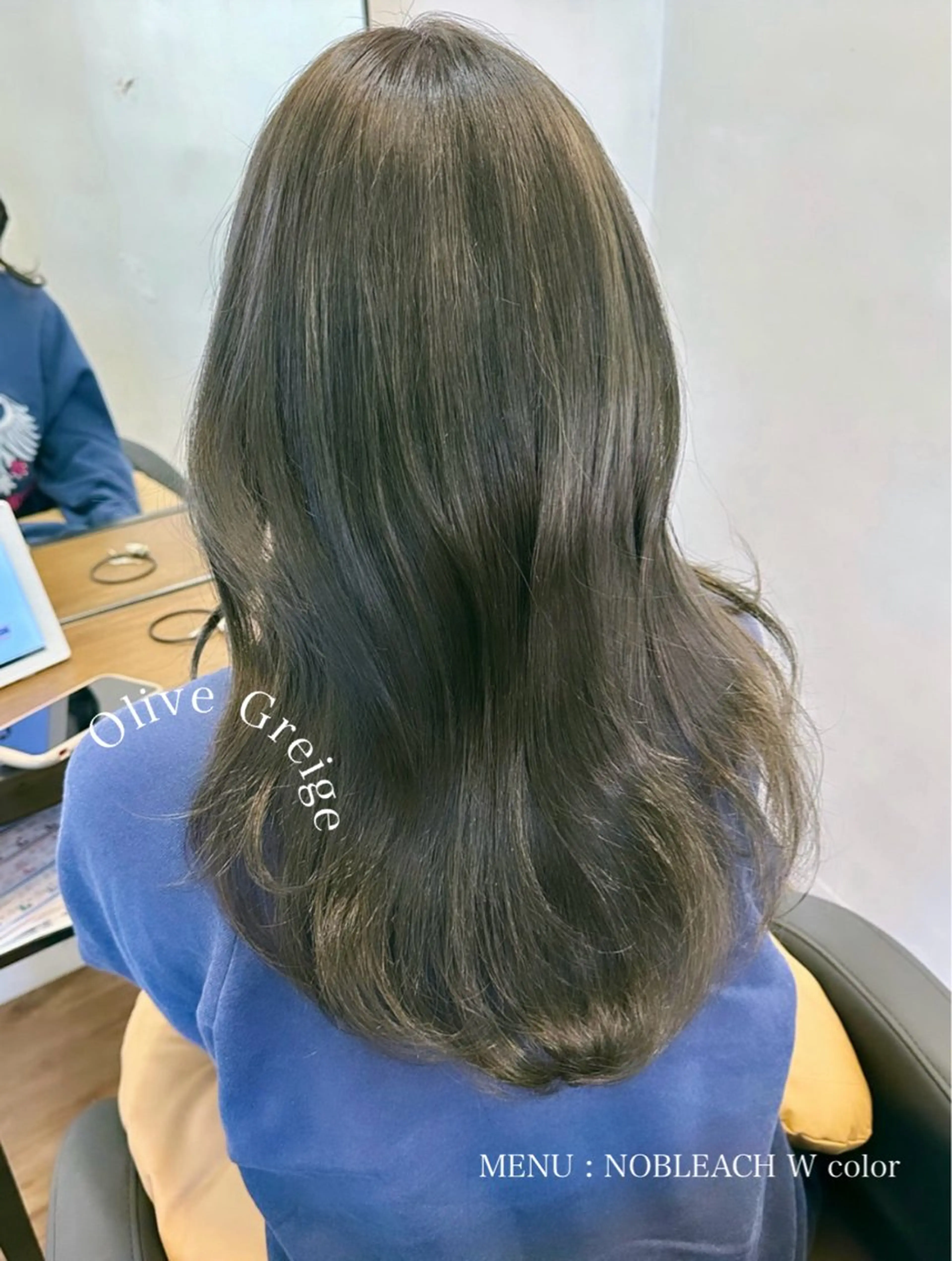 ロング ヘアカラー トリートメント レイヤー/顔周り 田山　穂波のヘアスタイル