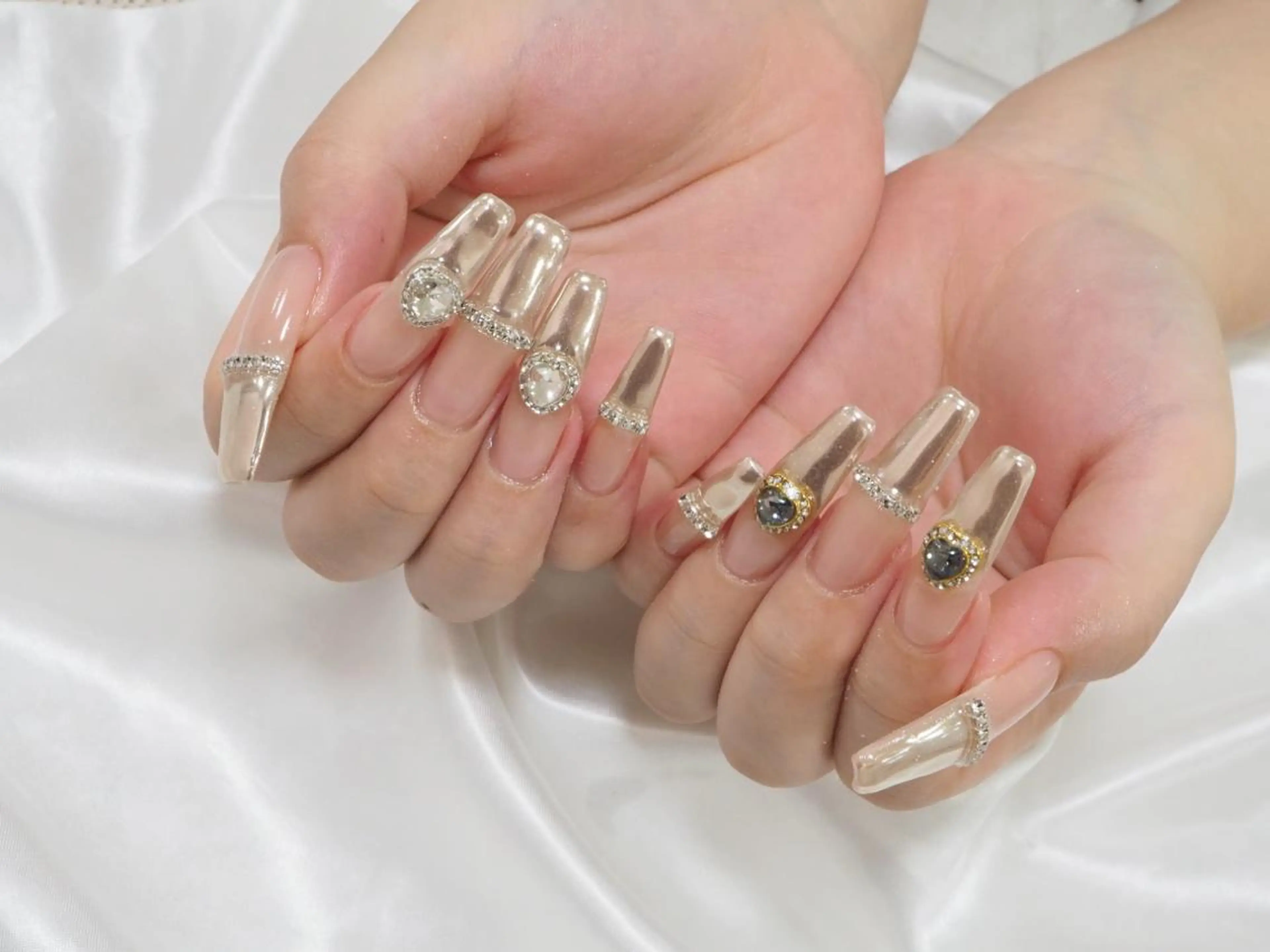 《オフ無・チップ長さ出し》デザインコース✨4本/¥9280 6本/¥10670 10本¥11770の写真