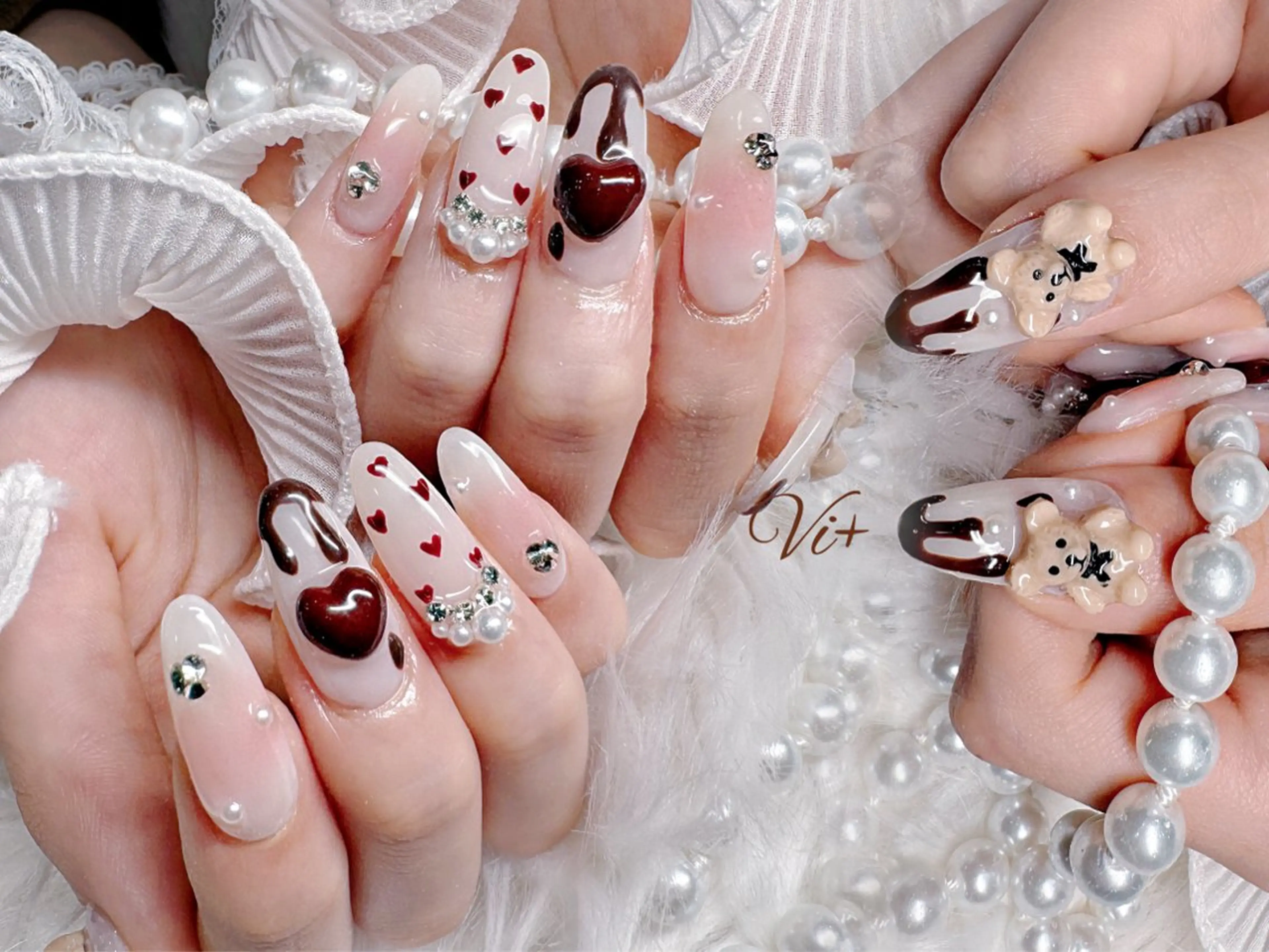 ネイル ハンドネイル ✨Nailsalon Vi+✨のネイルデザイン