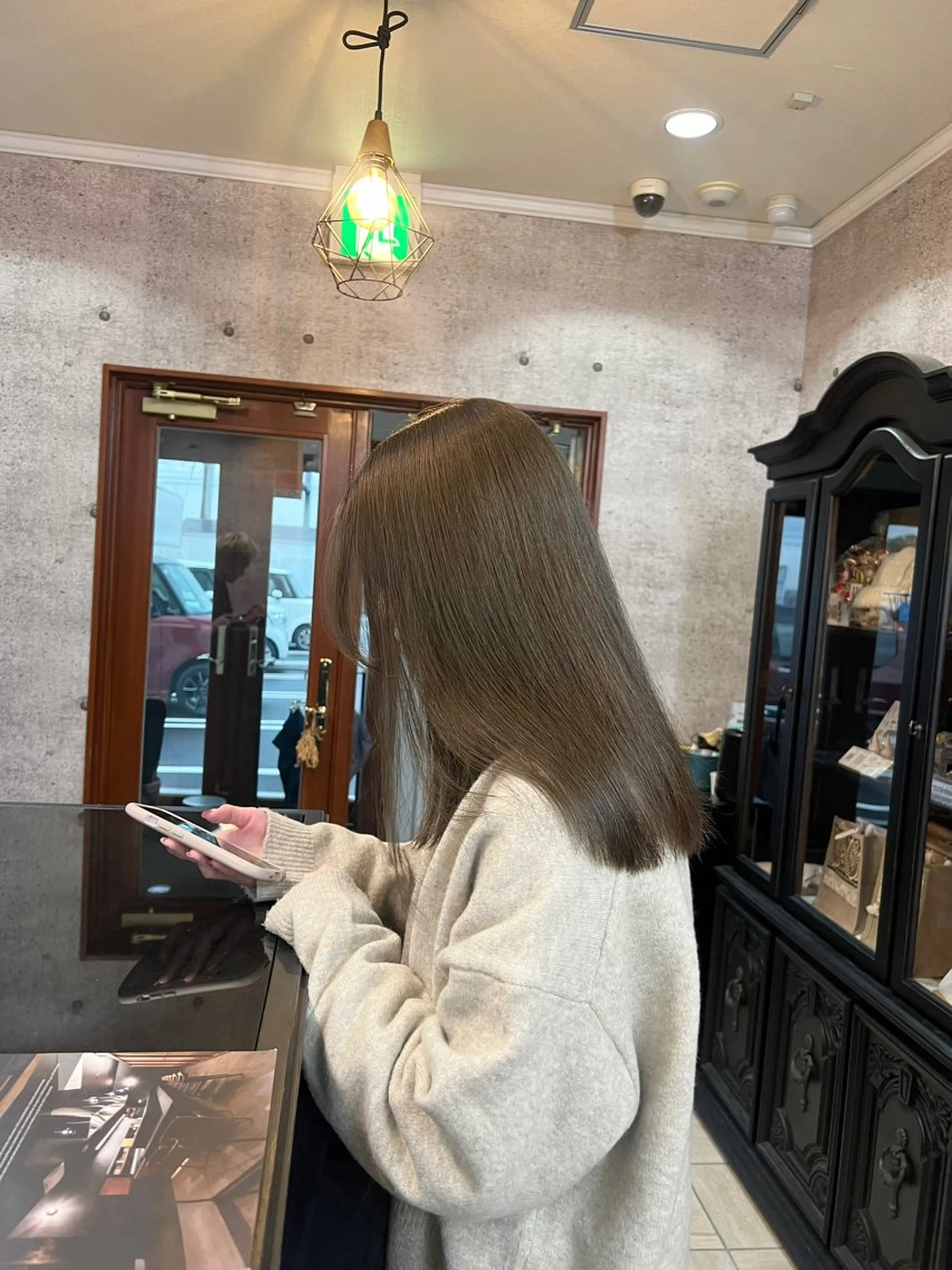 セミロング カット ヘアカラー トリートメント MAYU / Raf.のヘアスタイル