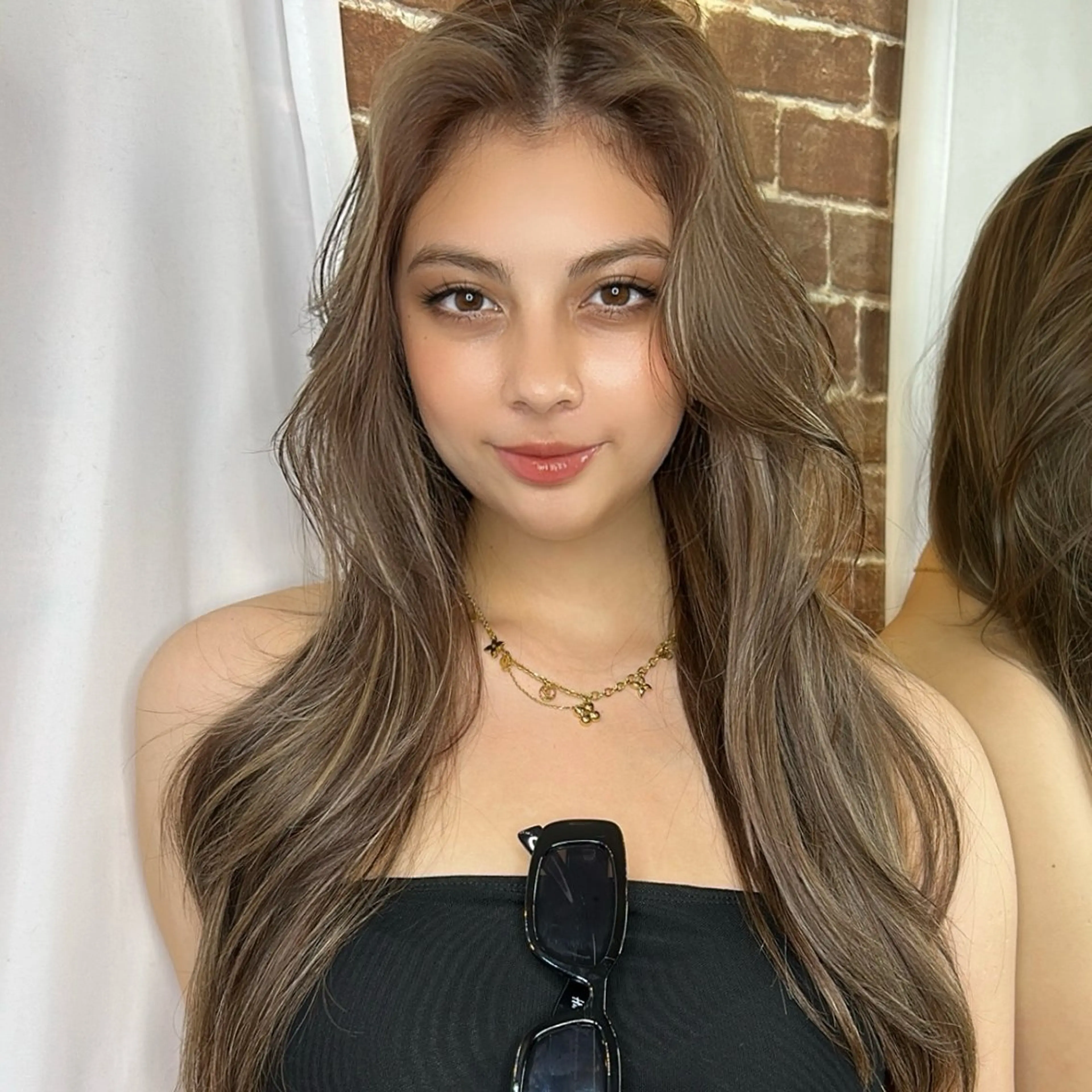 ロング カラー カット ヘアカラー トリートメント レイヤー/ブリーチ HIKARU ♡のヘアスタイル