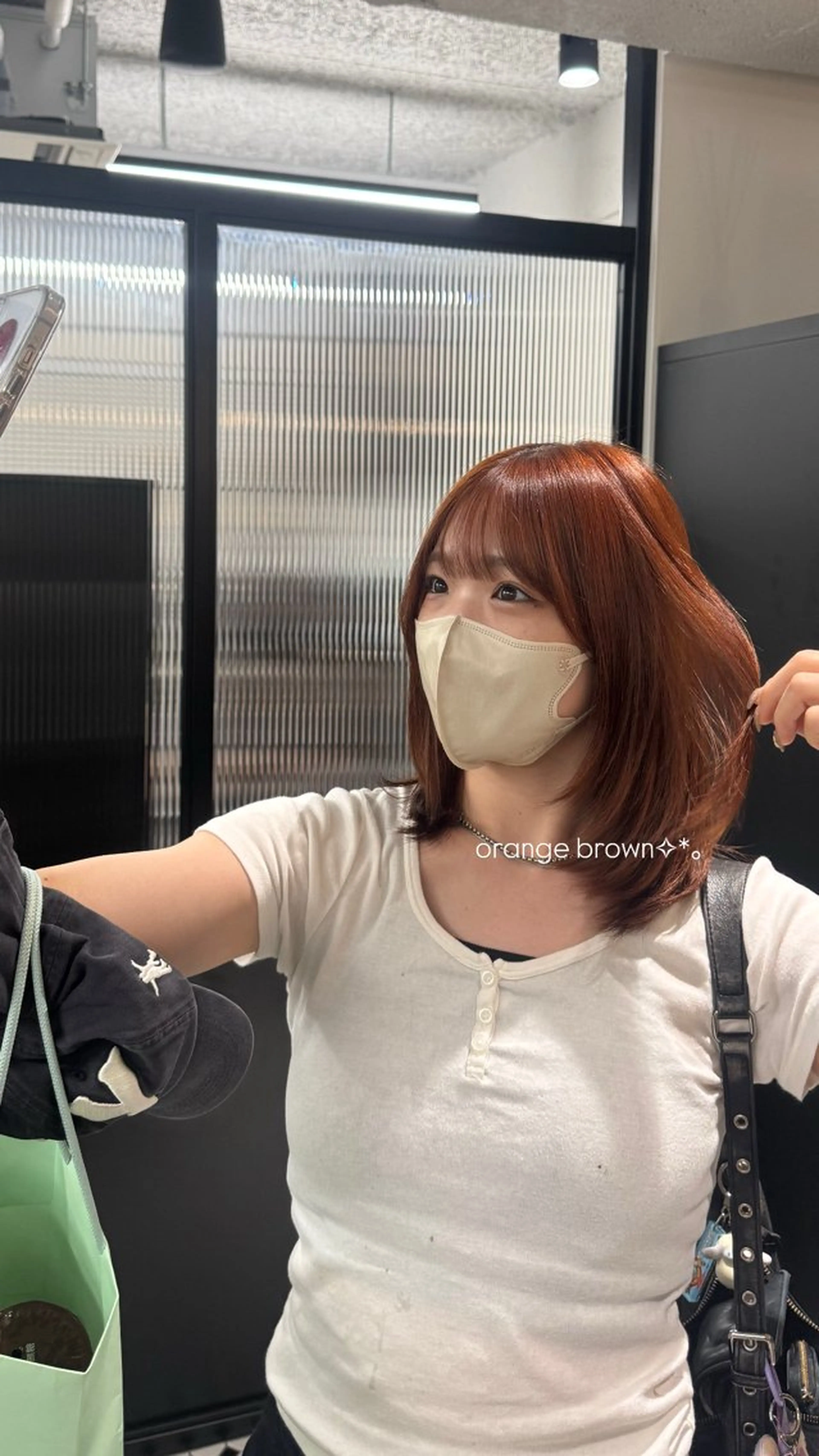 カラー Over hair_ misakiのヘアスタイル