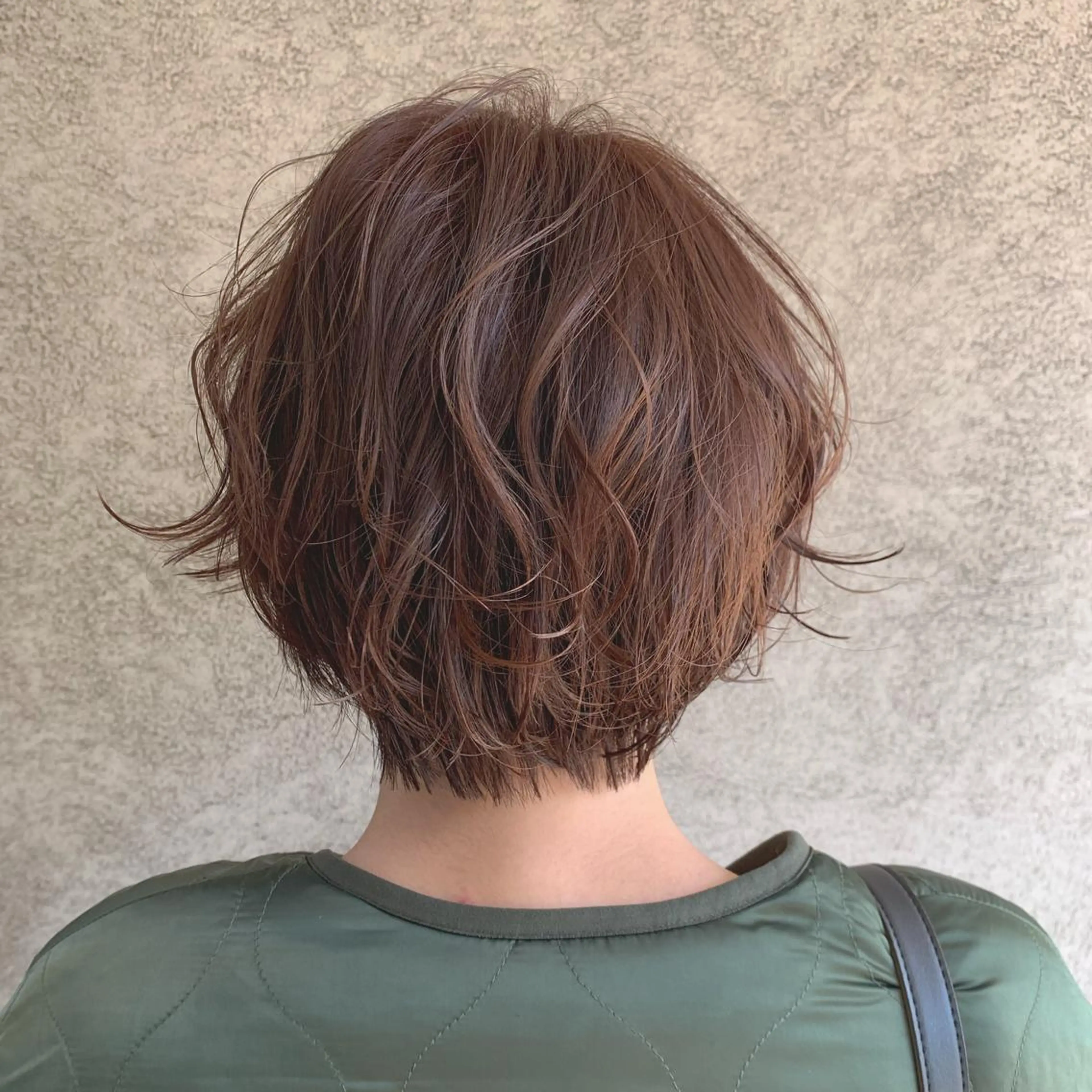 ショート カット トリートメント hub hair レイヤー/透明感のヘアスタイル