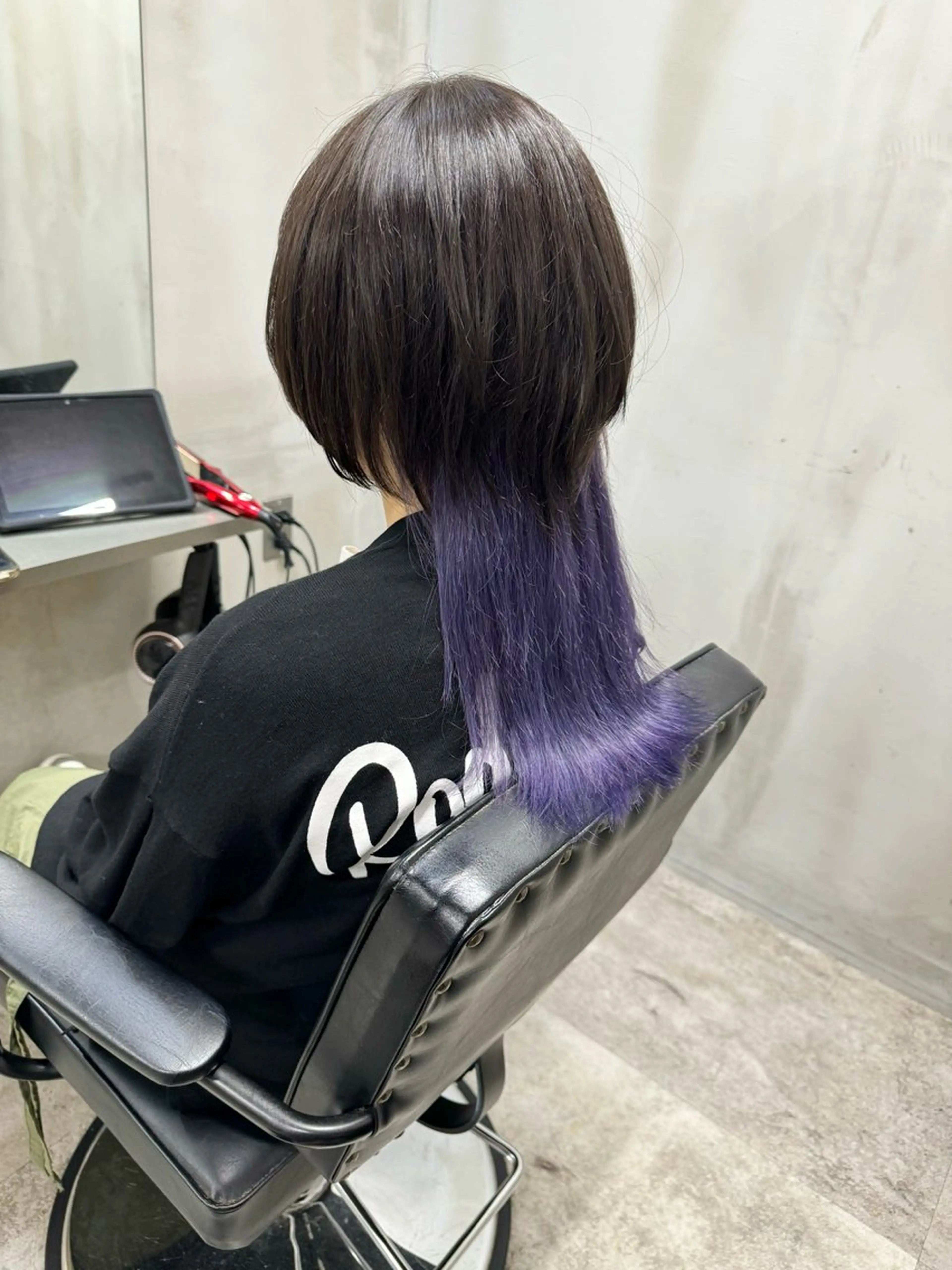 ミディアム カラー ヘアアレンジ S.BLOOM 川崎 翔哉のヘアスタイル