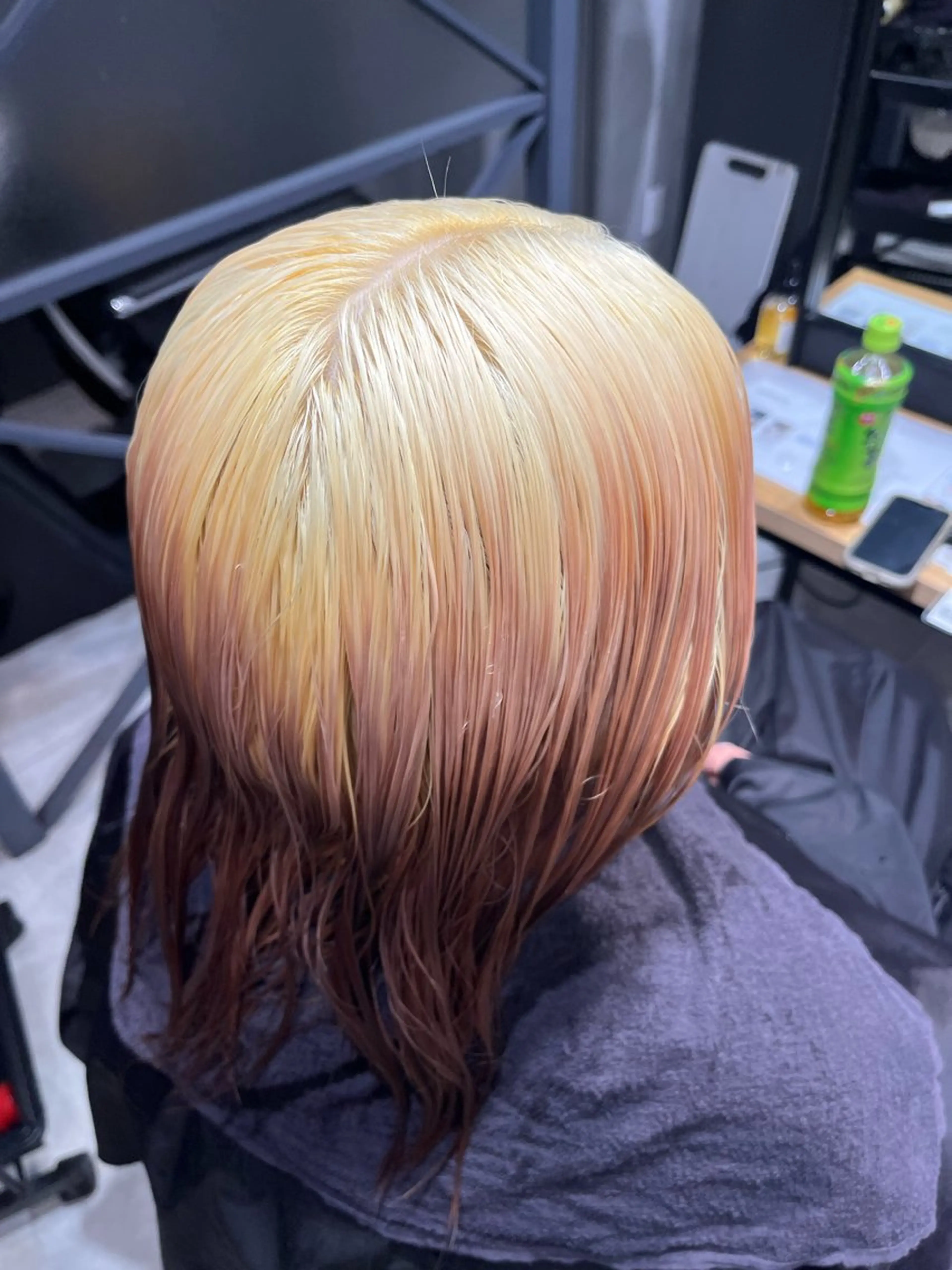 カラー ブリーチ ブリーチ/縮毛矯正 ❤️‍🔥シンノスケのヘアスタイル