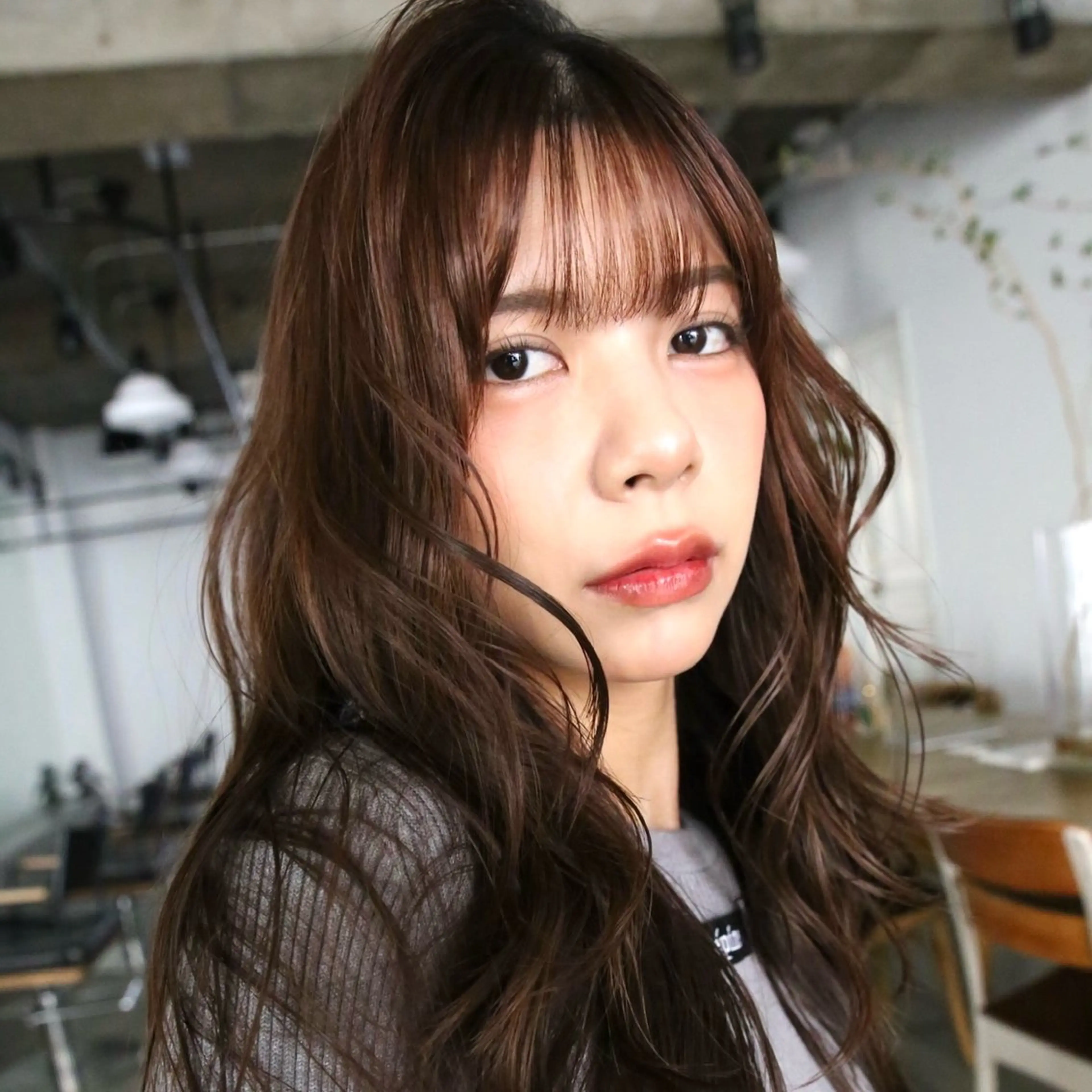 ロング カラー ユウナ🎀レイヤー/ 暖色カラーのヘアスタイル