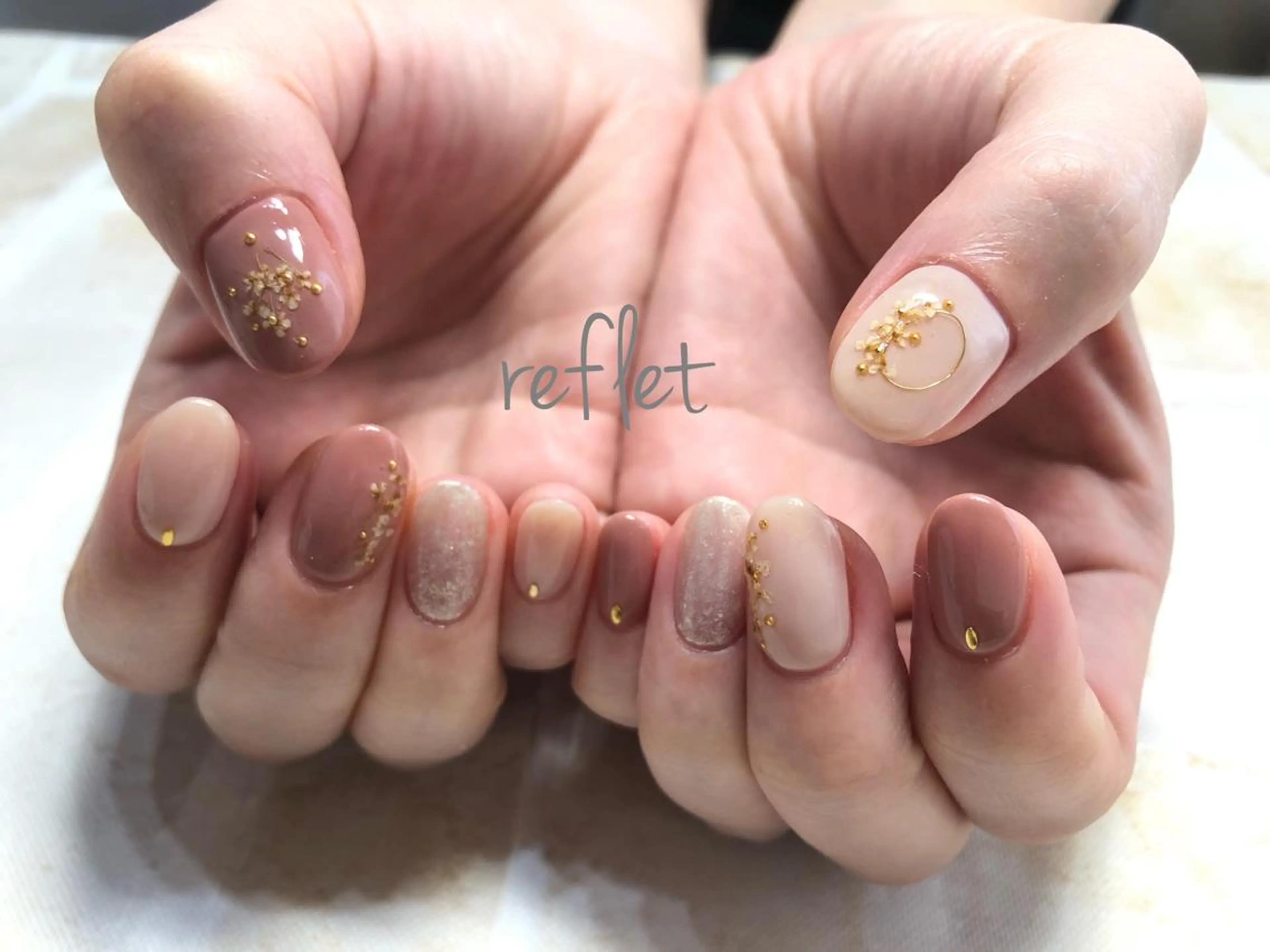 ネイル ハンドネイル reflet nailのネイルデザイン