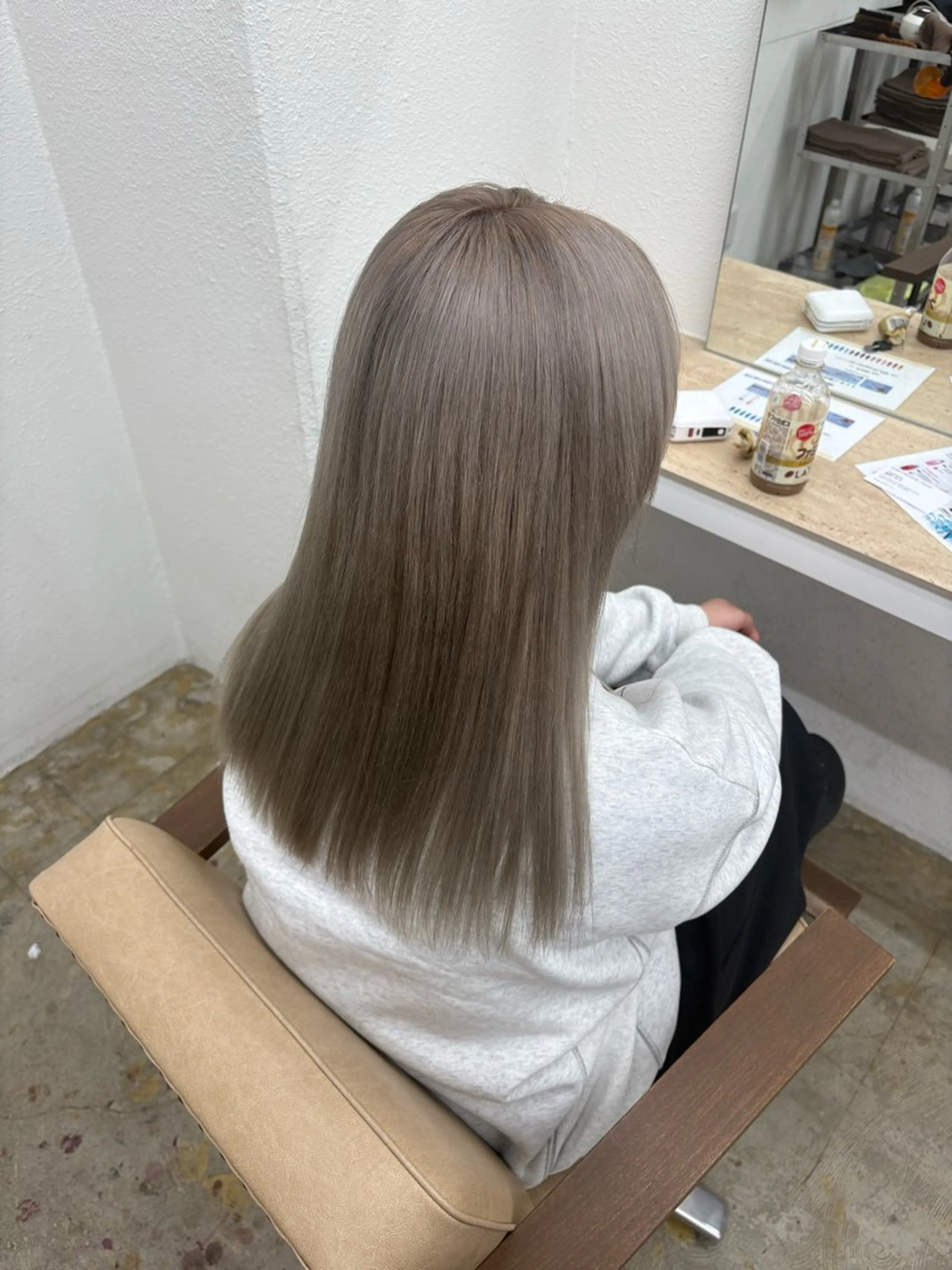 ロング カラー ヘアカラー トリートメント ブリーチモデル/ メンズパーマ/AMIのヘアスタイル