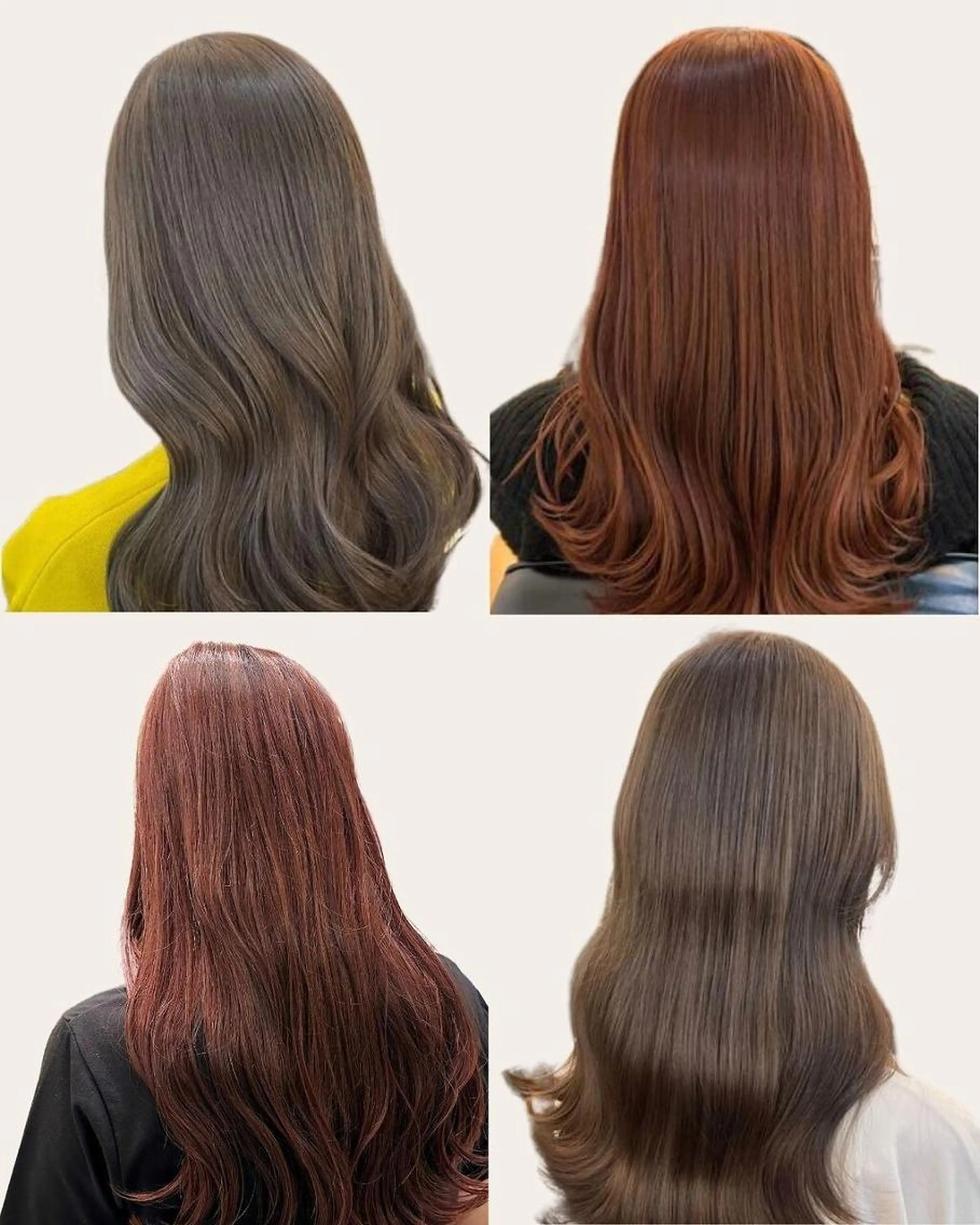 【ダメージレスな透明感カラー】カット+ブリーチなしダブルカラー+トリートメント¥11,600の写真