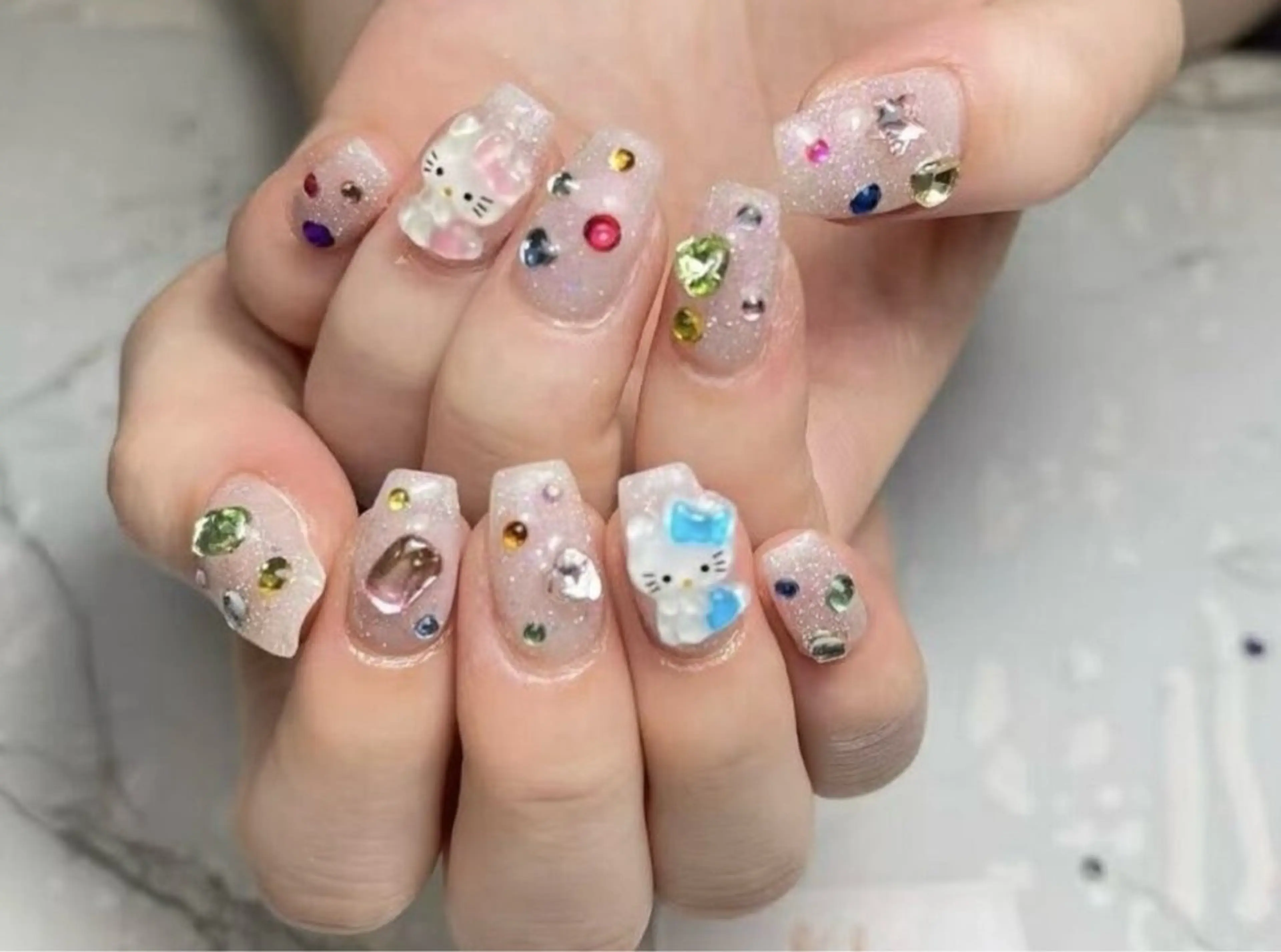 ネイル 清水 ユナのネイルデザイン