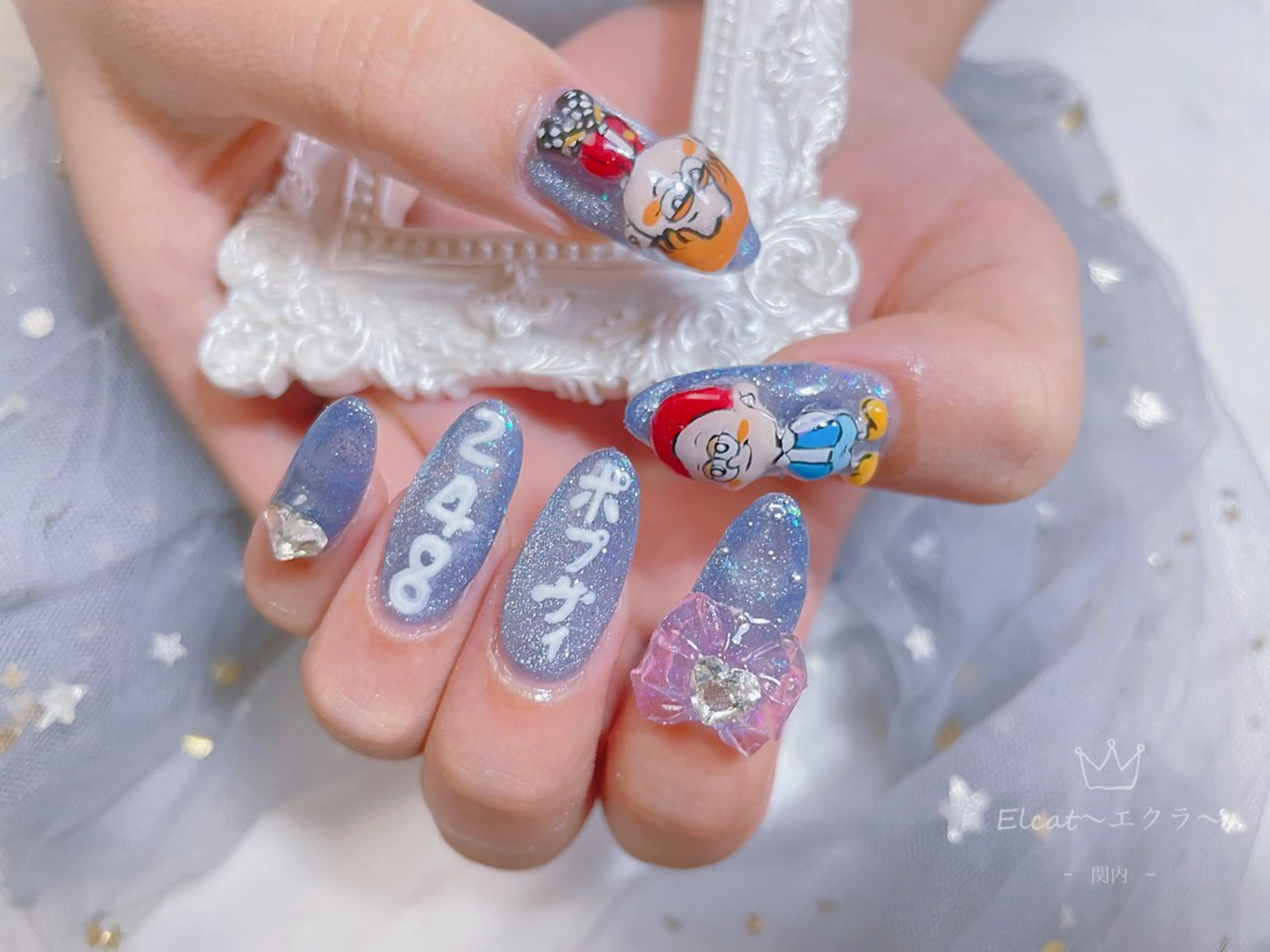 ネイル ハンドネイル ネイルサロンエクラ 🫧Shizukaのネイルデザイン