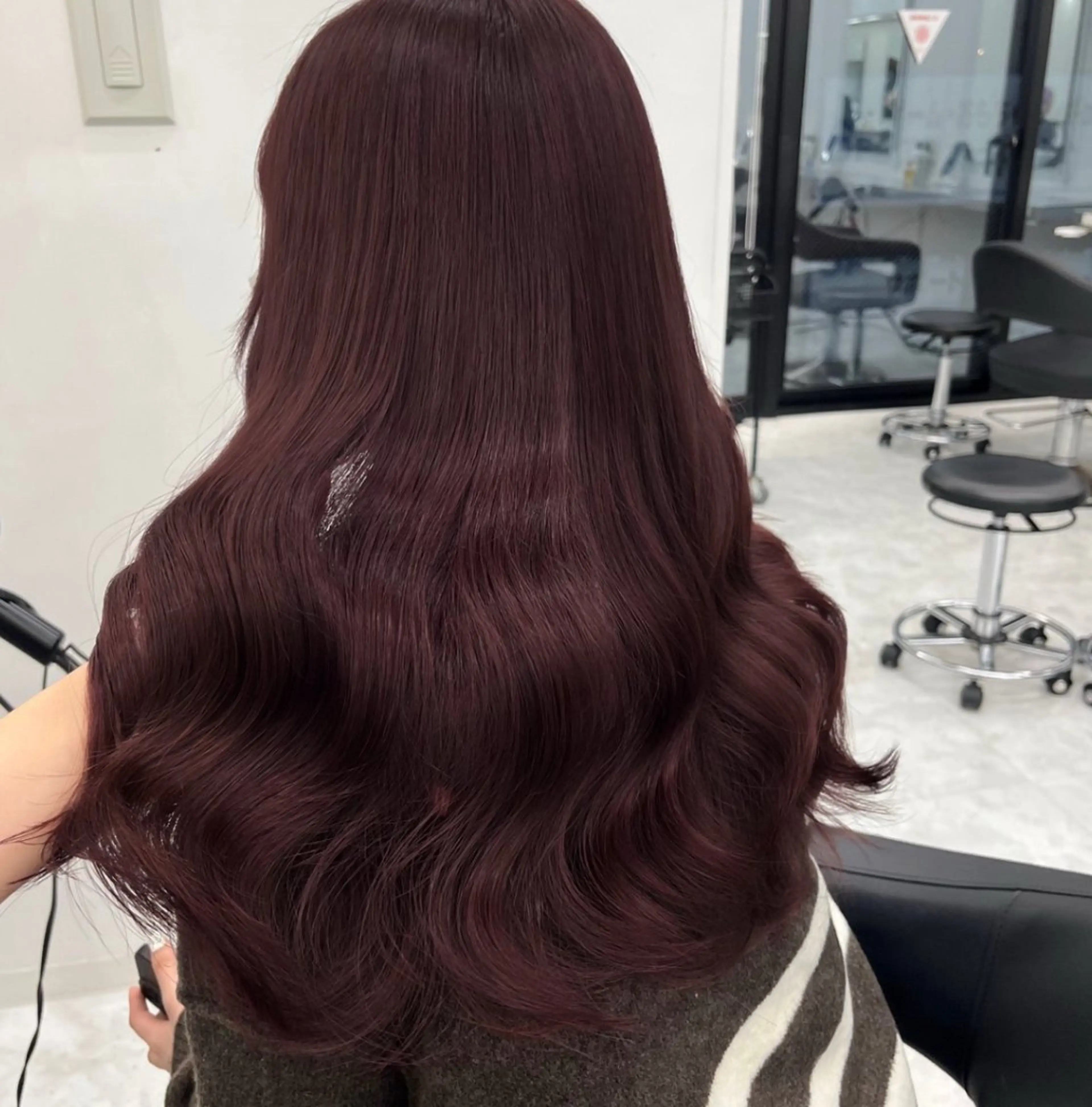 ロング カラー ヘアアレンジ ヘアカラー ヘッドスパ ヘアセット 🫧‪🎀うる艶暖色 🏹Nanako🎀のヘアスタイル