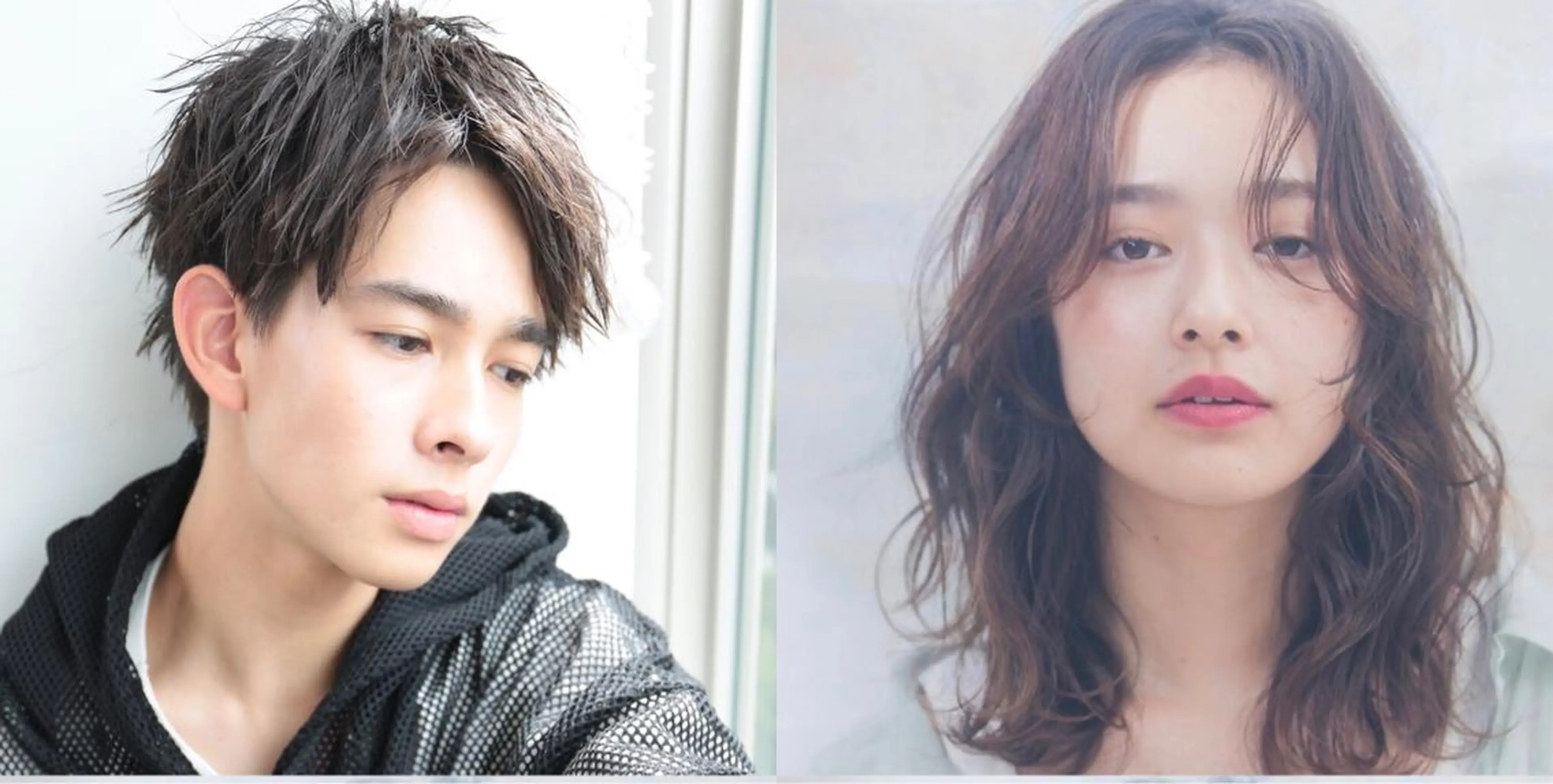 ショート カラー パーマ メンズ カット パーマ linda by neoliveのヘアスタイル