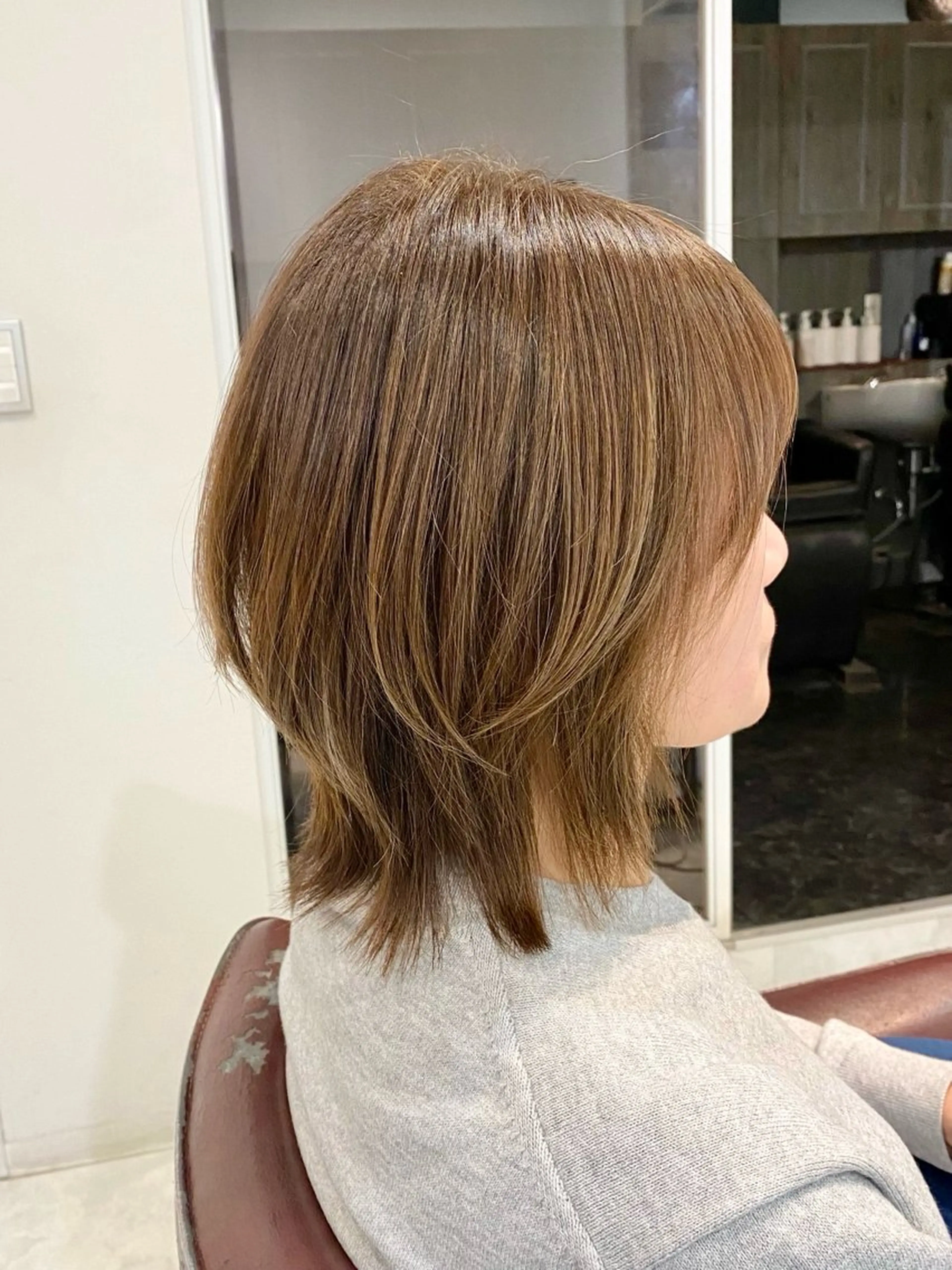 ミディアム 木下 みさきのヘアスタイル