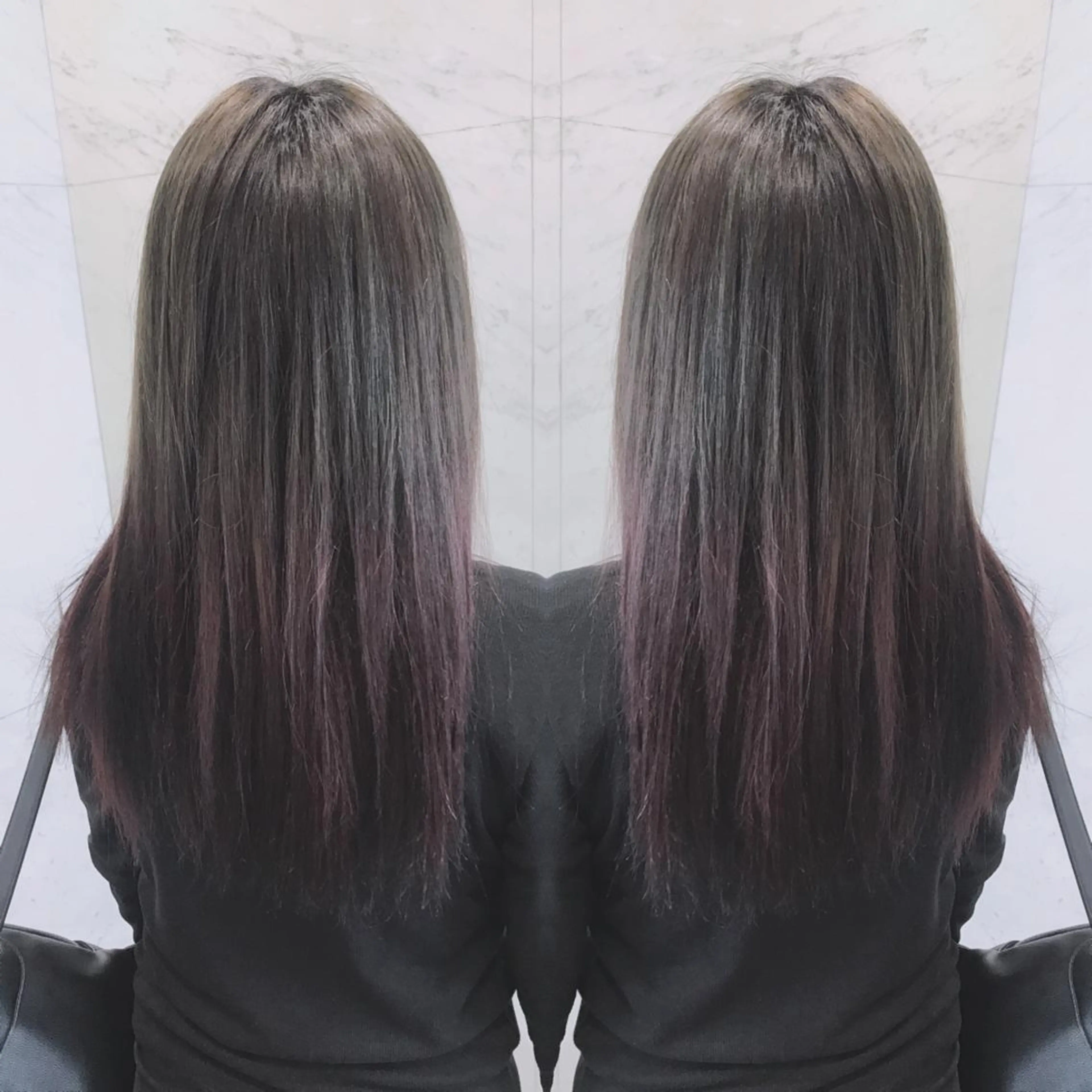 グラデーションカラー&トリートメントの写真