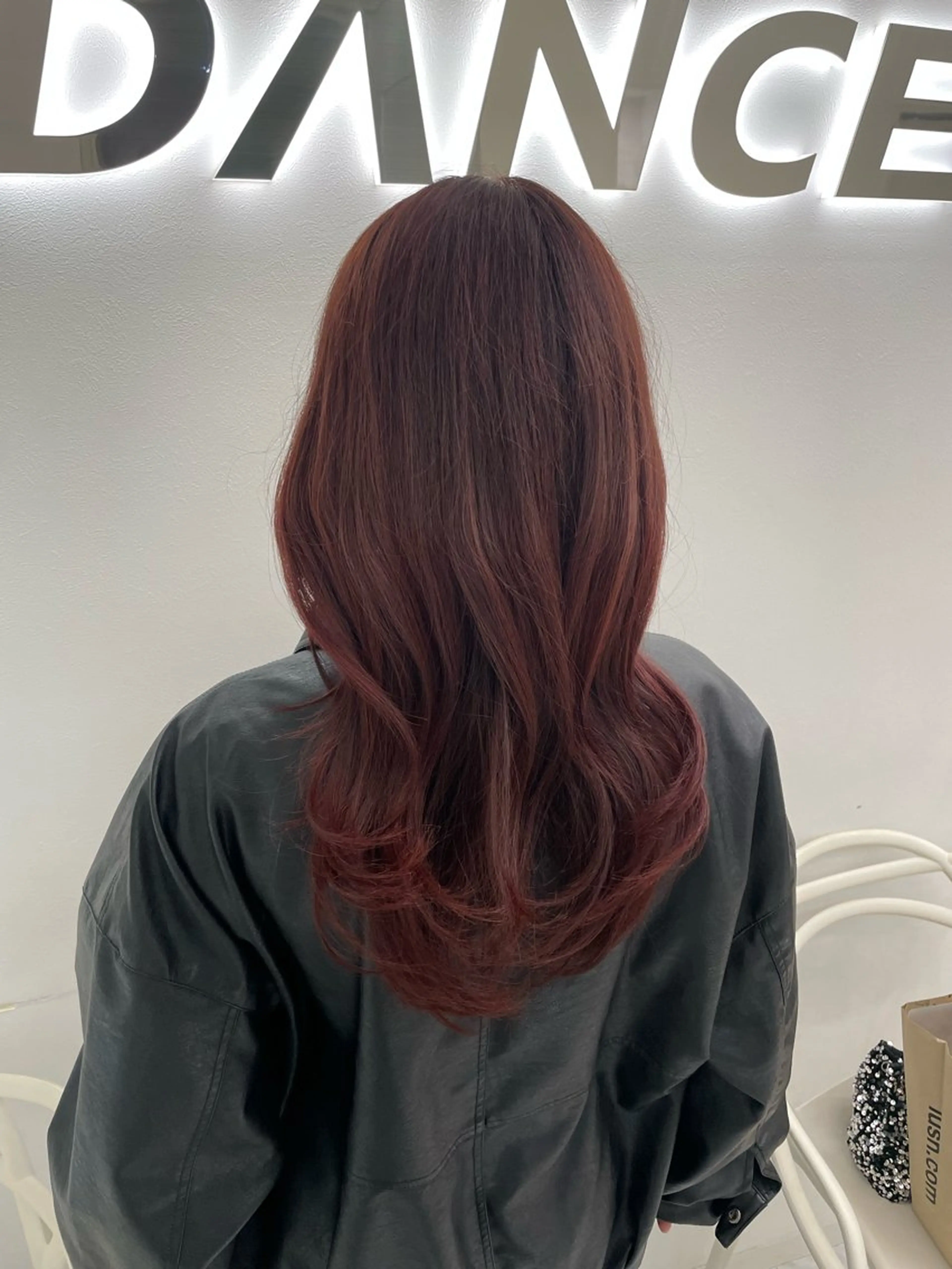 ロング カラー 中韓レイヤー/ ブラウン🤎はやとのヘアスタイル