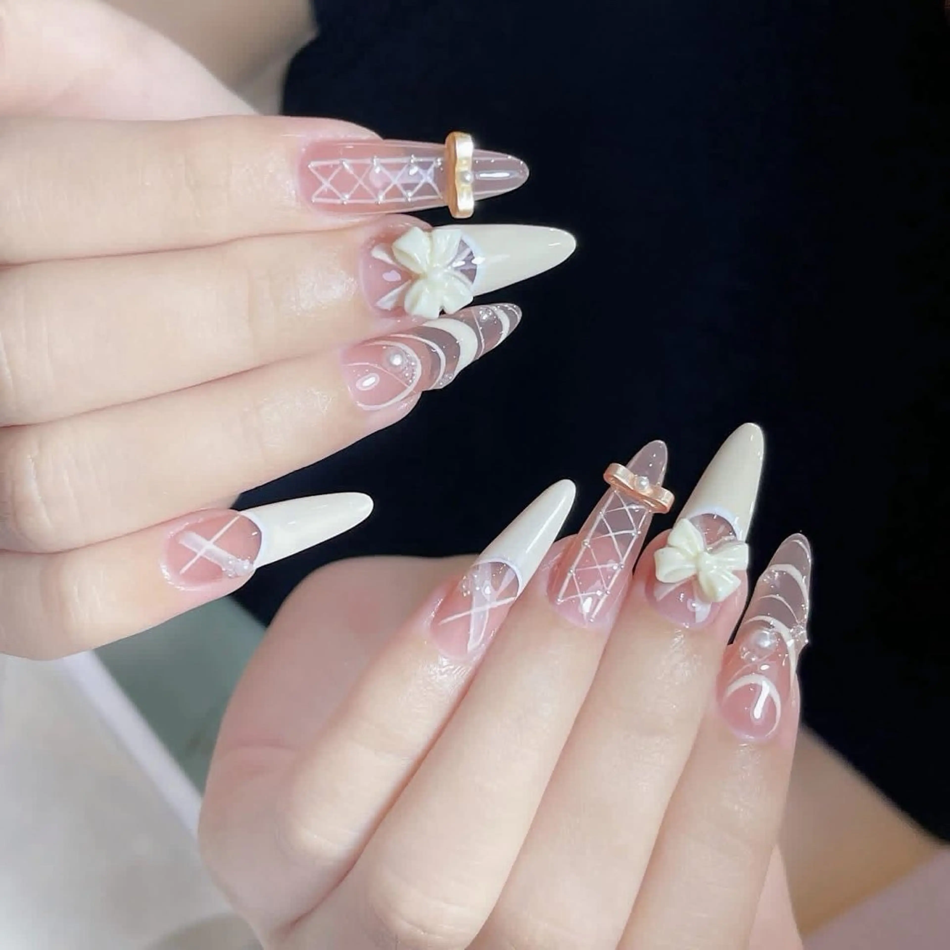ネイル チークネイル フットネイル フレンチネイル グラデーション 韓国ネイル Yuki nail staffのネイルデザイン