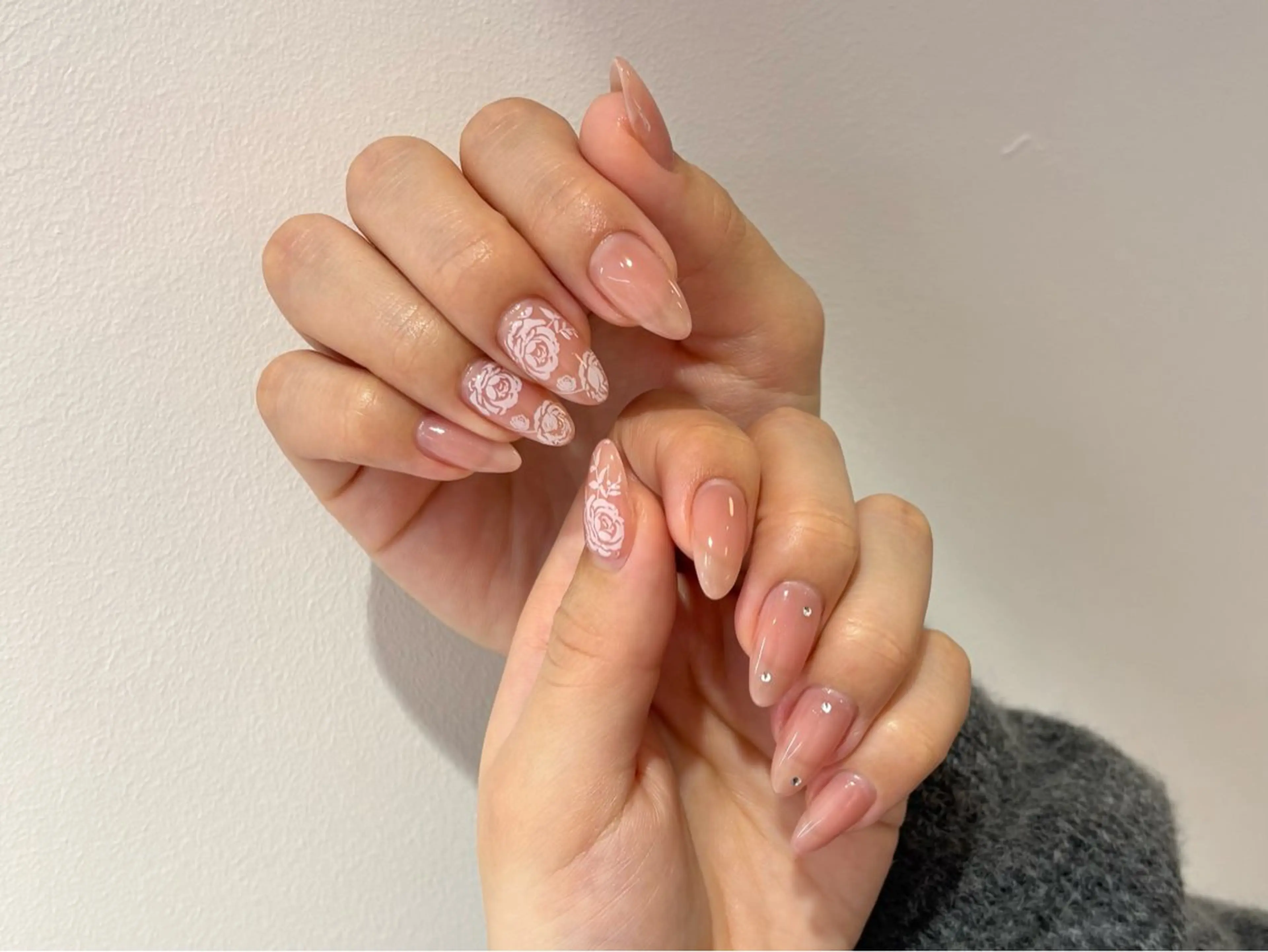 ネイル ワンカラーネイル NENE LANDTENJINのネイルデザイン