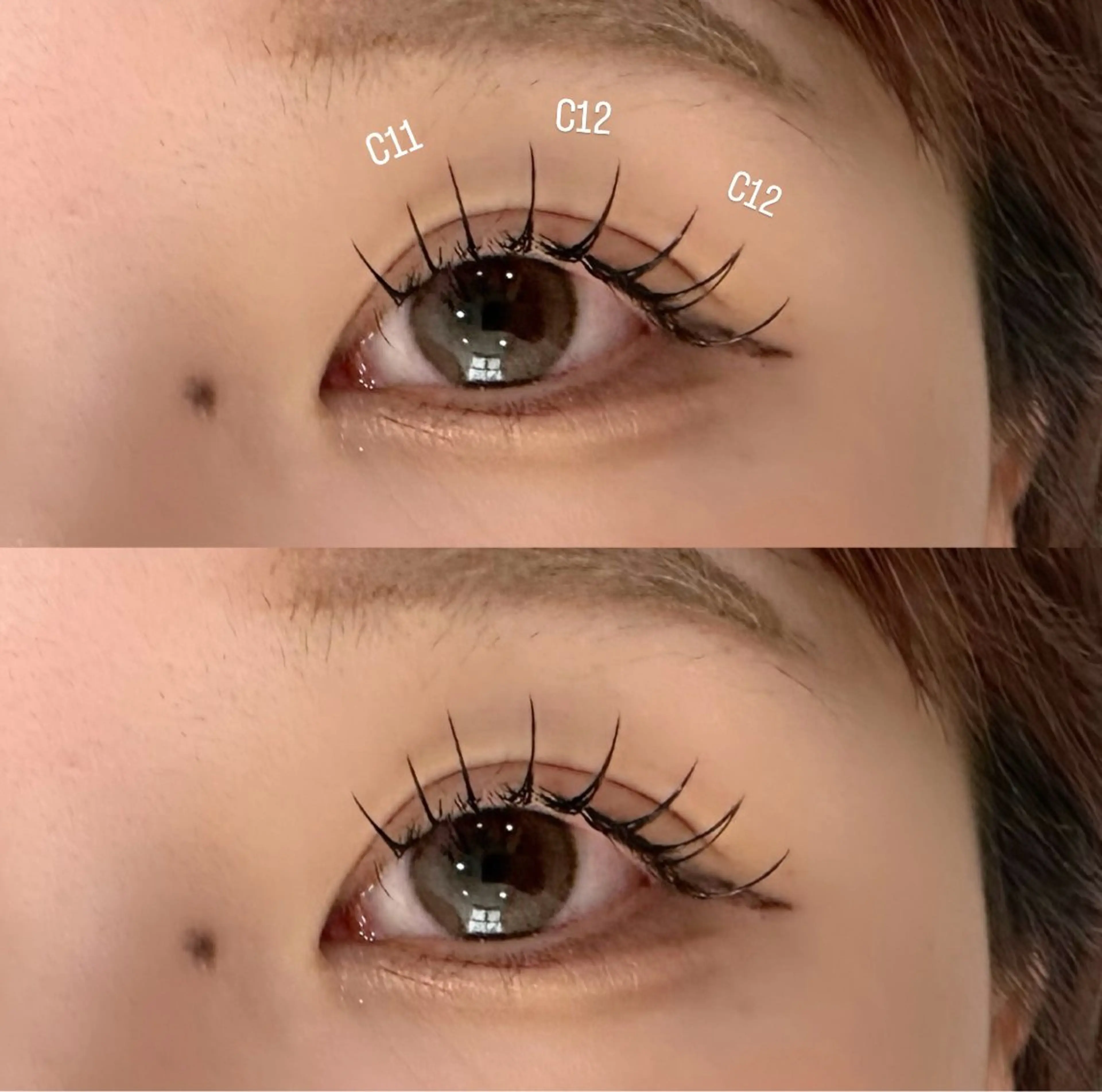 マツエク・マツパ マツエク prize iris ASUKAのマツエク・マツパデザイン