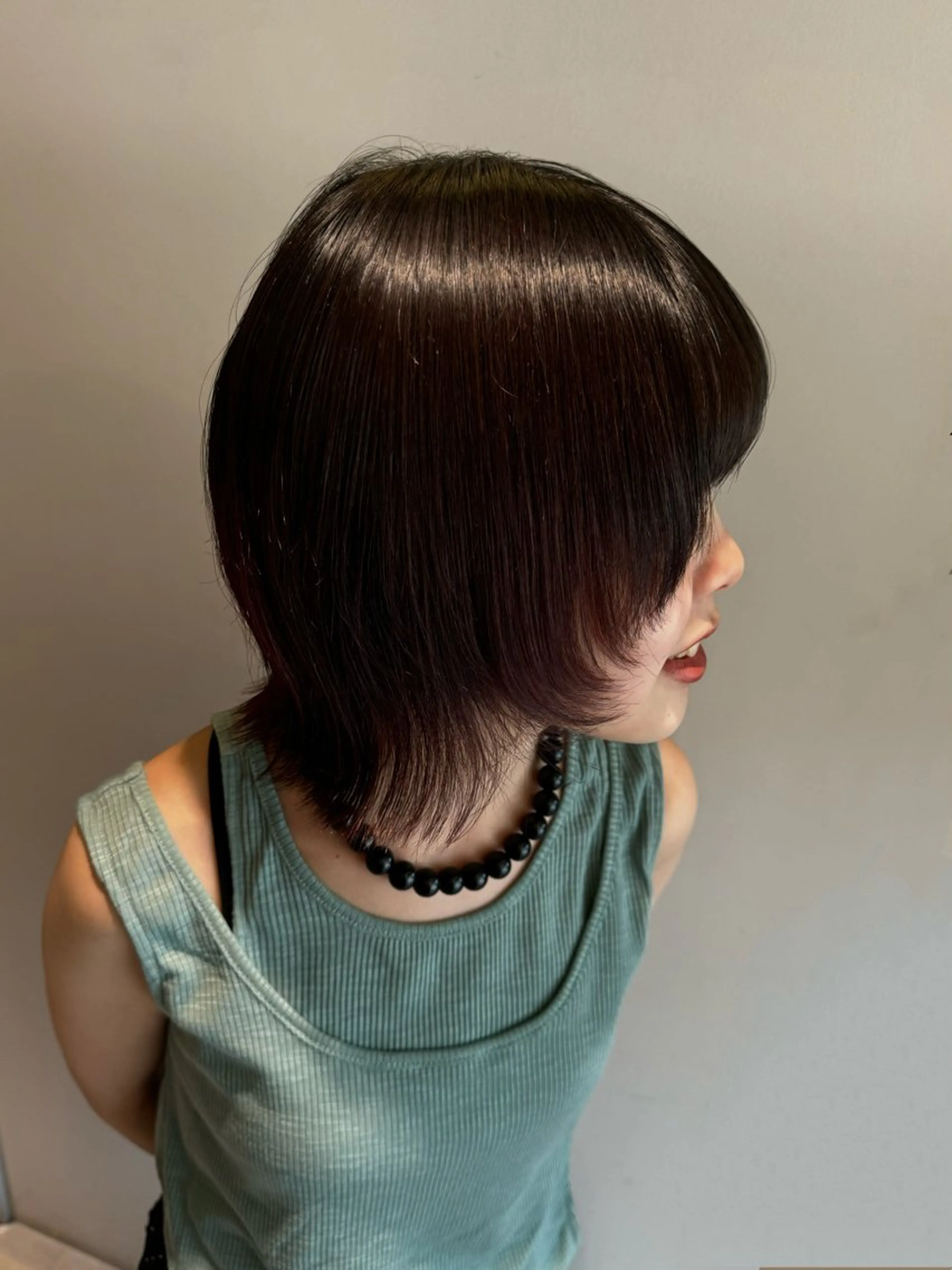 カラー 村田 茉優のヘアスタイル