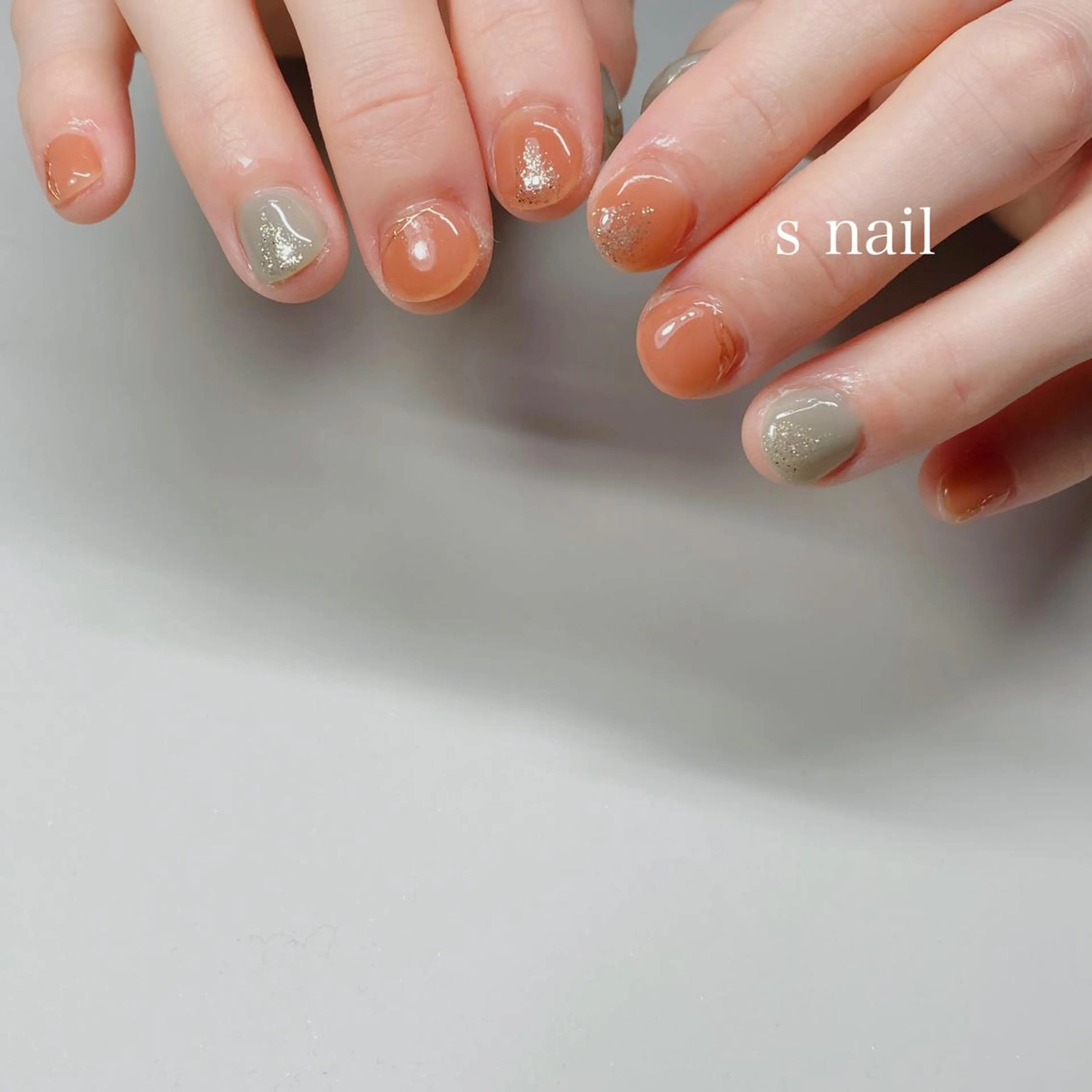ネイル アートネイル ワンカラーネイル ハンドネイル フットネイル s nail さとよしみゆきのネイルデザイン