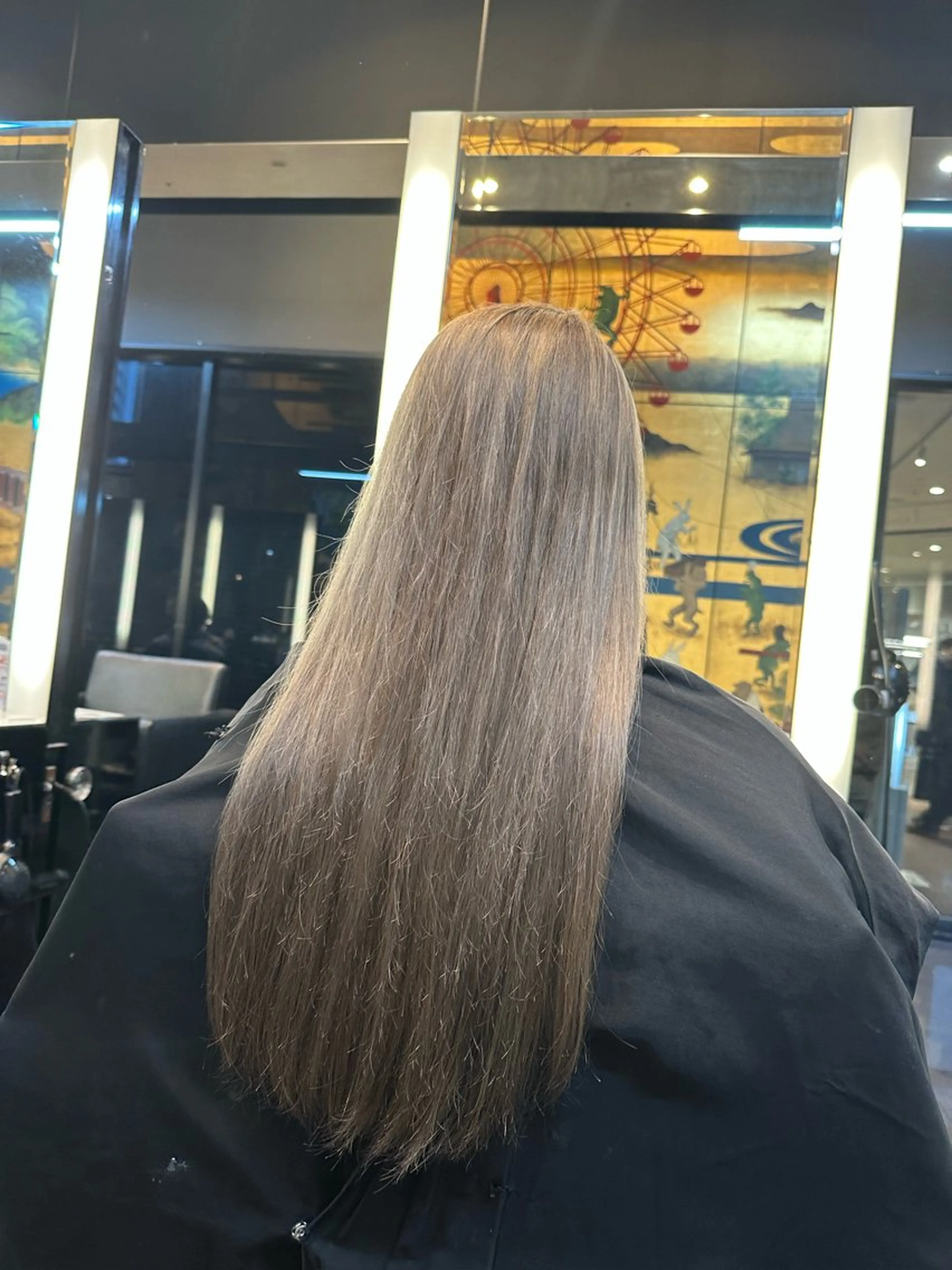 ロング カラー Araki Chikaのヘアスタイル