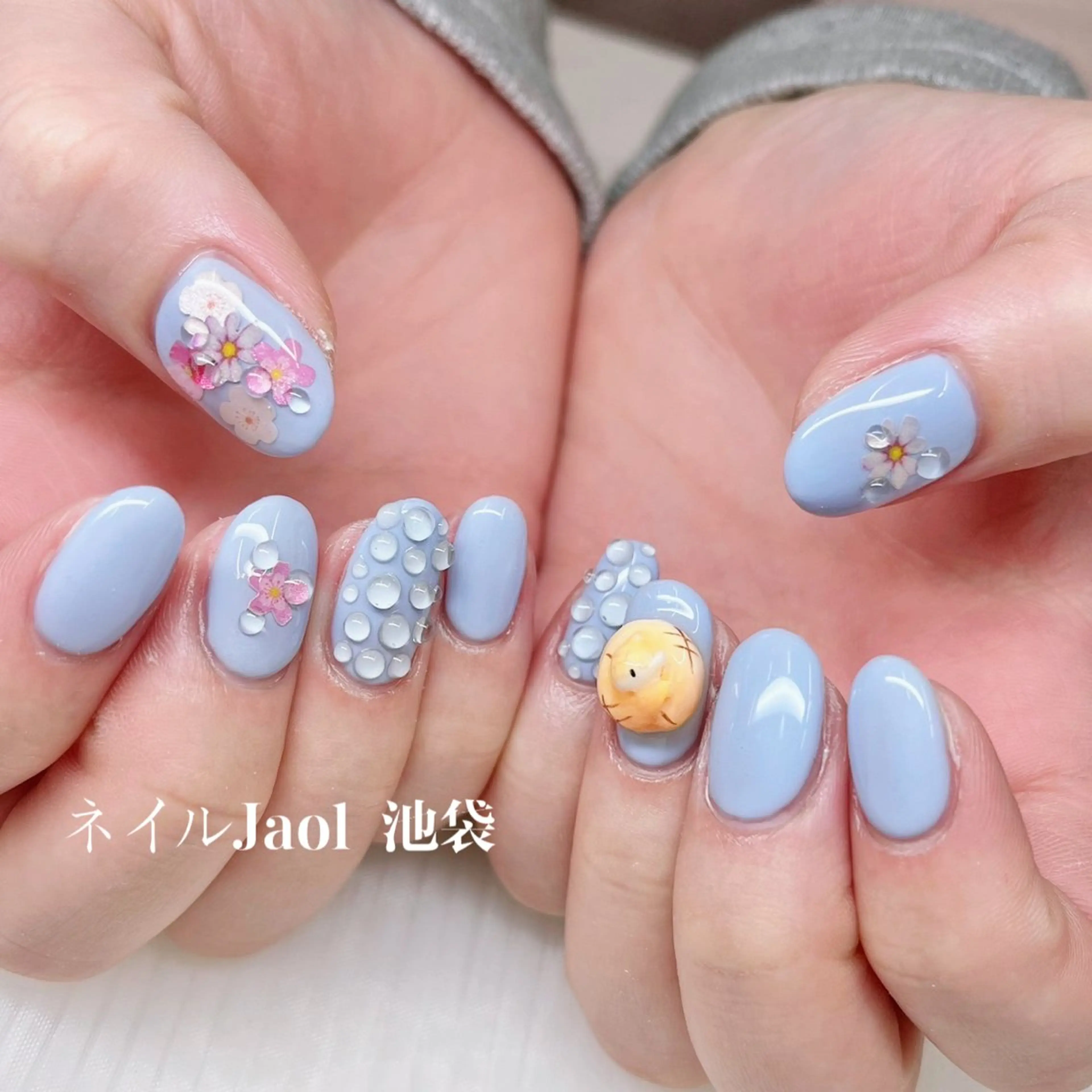 ミディアム nail jaol池袋店所属・ネイルJaol 池袋のネイルデザイン