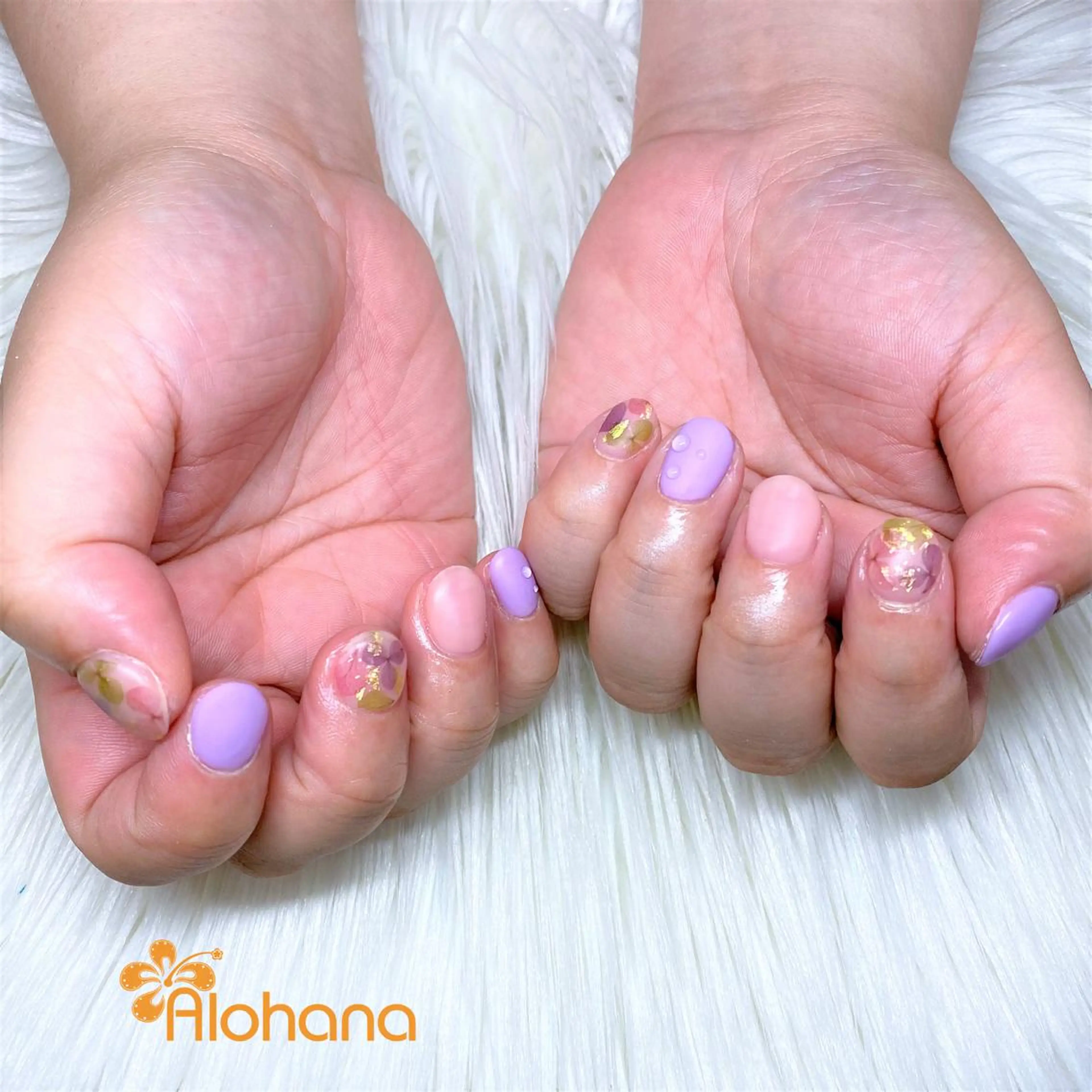 ネイル ハンドネイル Alohana Minaのネイルデザイン