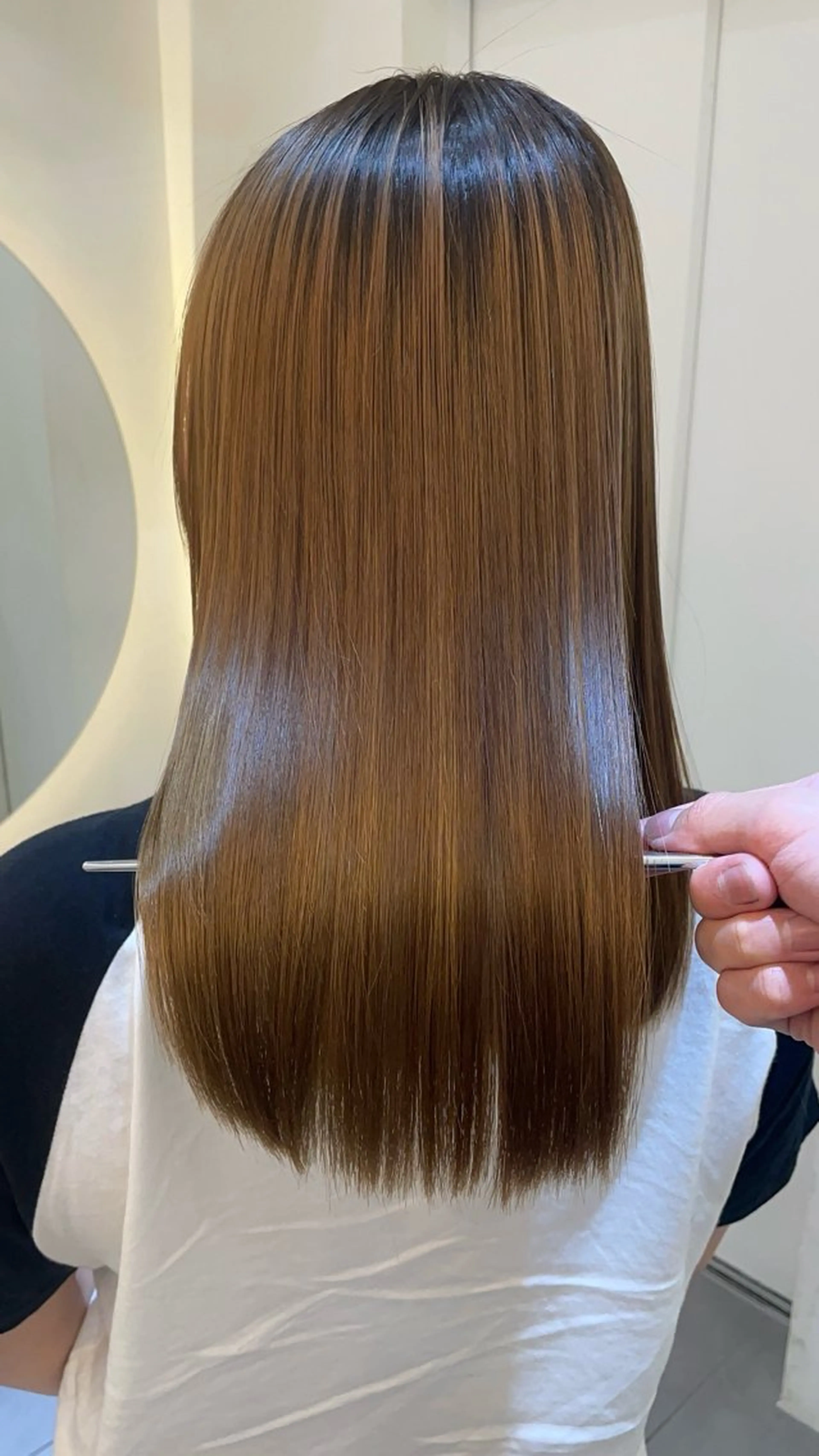 ミディアム ✨髪質改善✨美髪 矯正🫧小泉のヘアスタイル