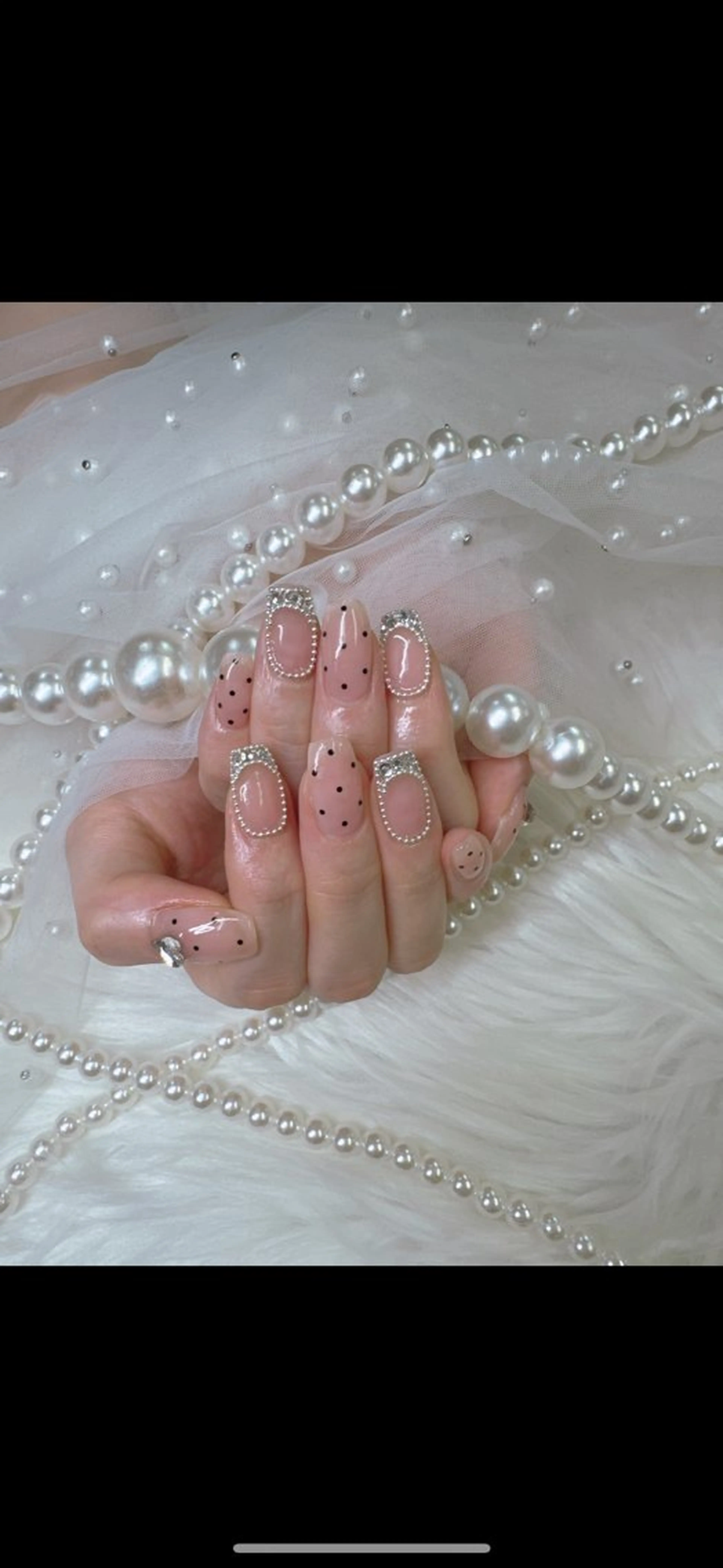 ネイル ボルドー ジェルネイル キラキラネイル ロングネイル マグネットネイル ハンドネイル Queeens nailのネイルデザイン