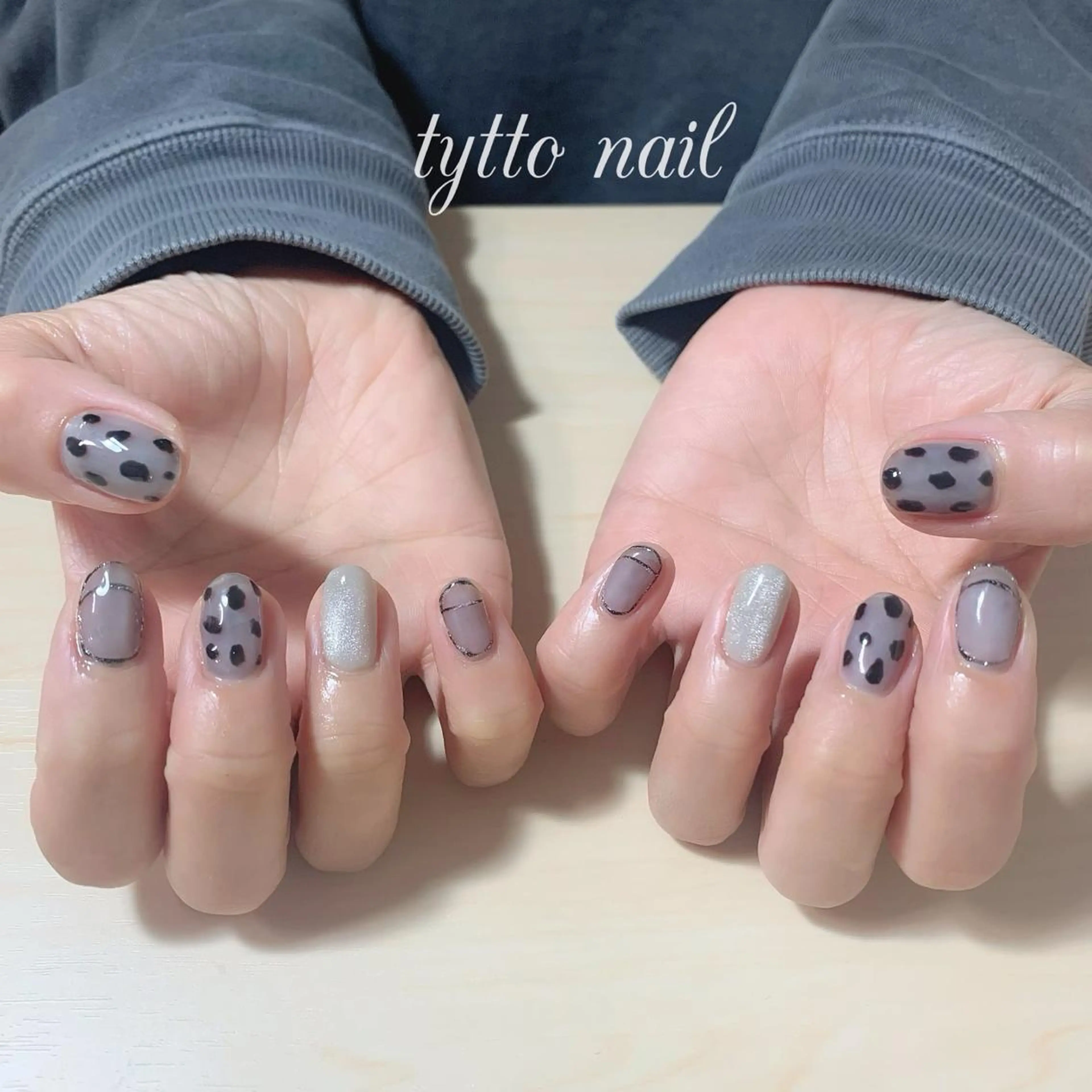 ミディアム tytto nail ❤︎‪‪eri‪‪のネイルデザイン