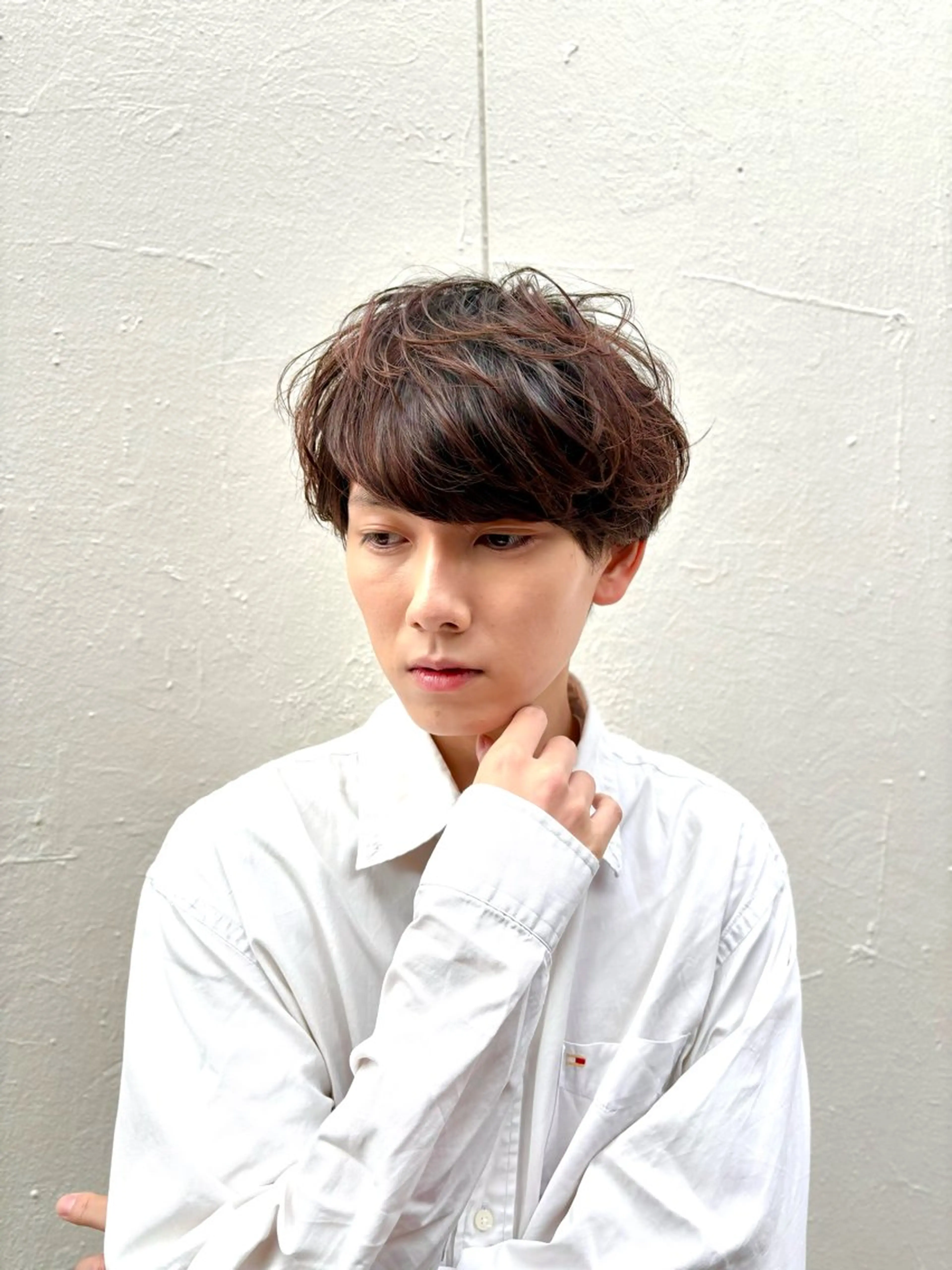 メンズ すぐ巻ける縮毛矯正 🍀勝倉　麗のヘアスタイル