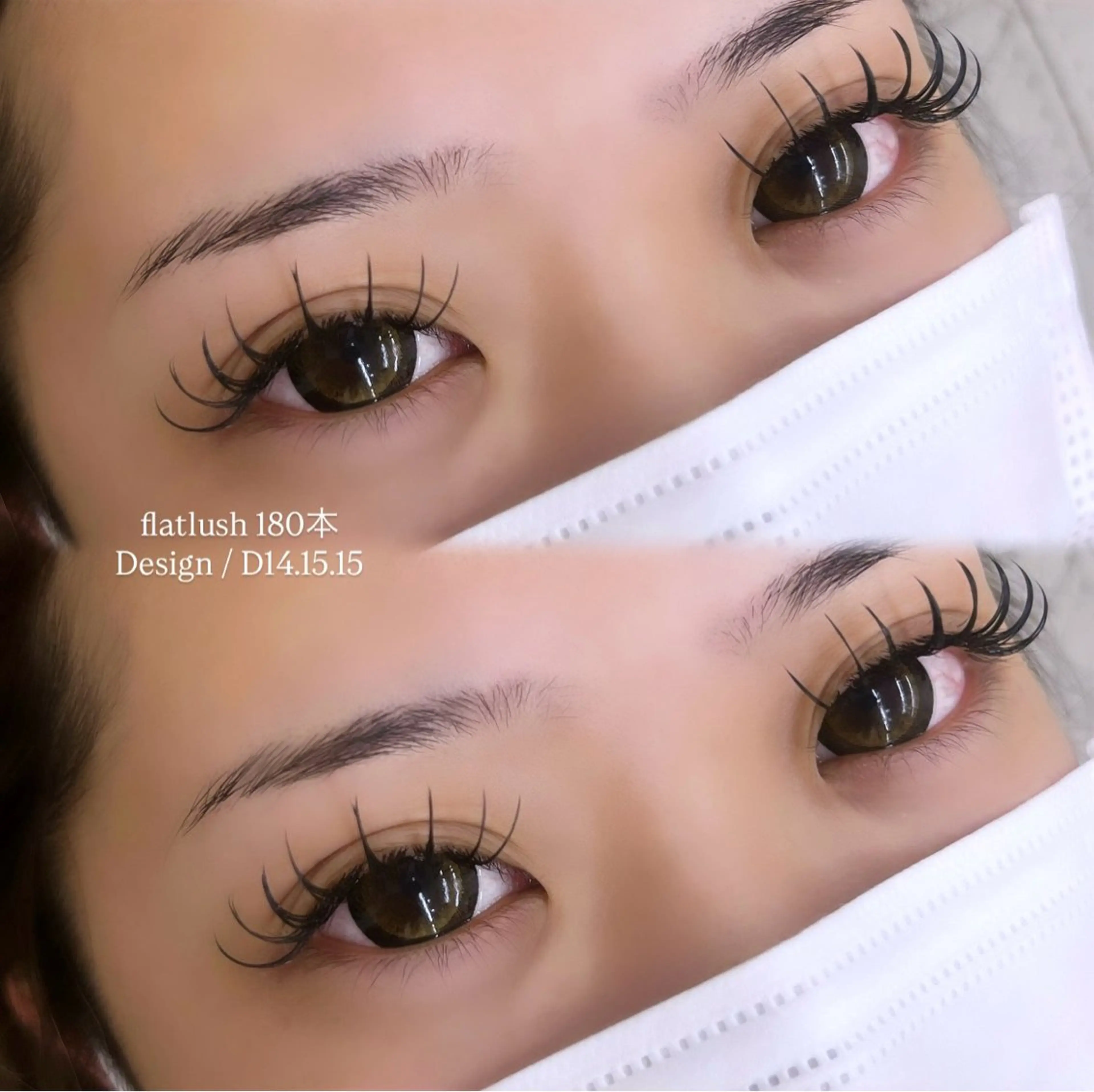 マツエク・マツパ noan/ Miu🩶のマツエク・マツパデザイン