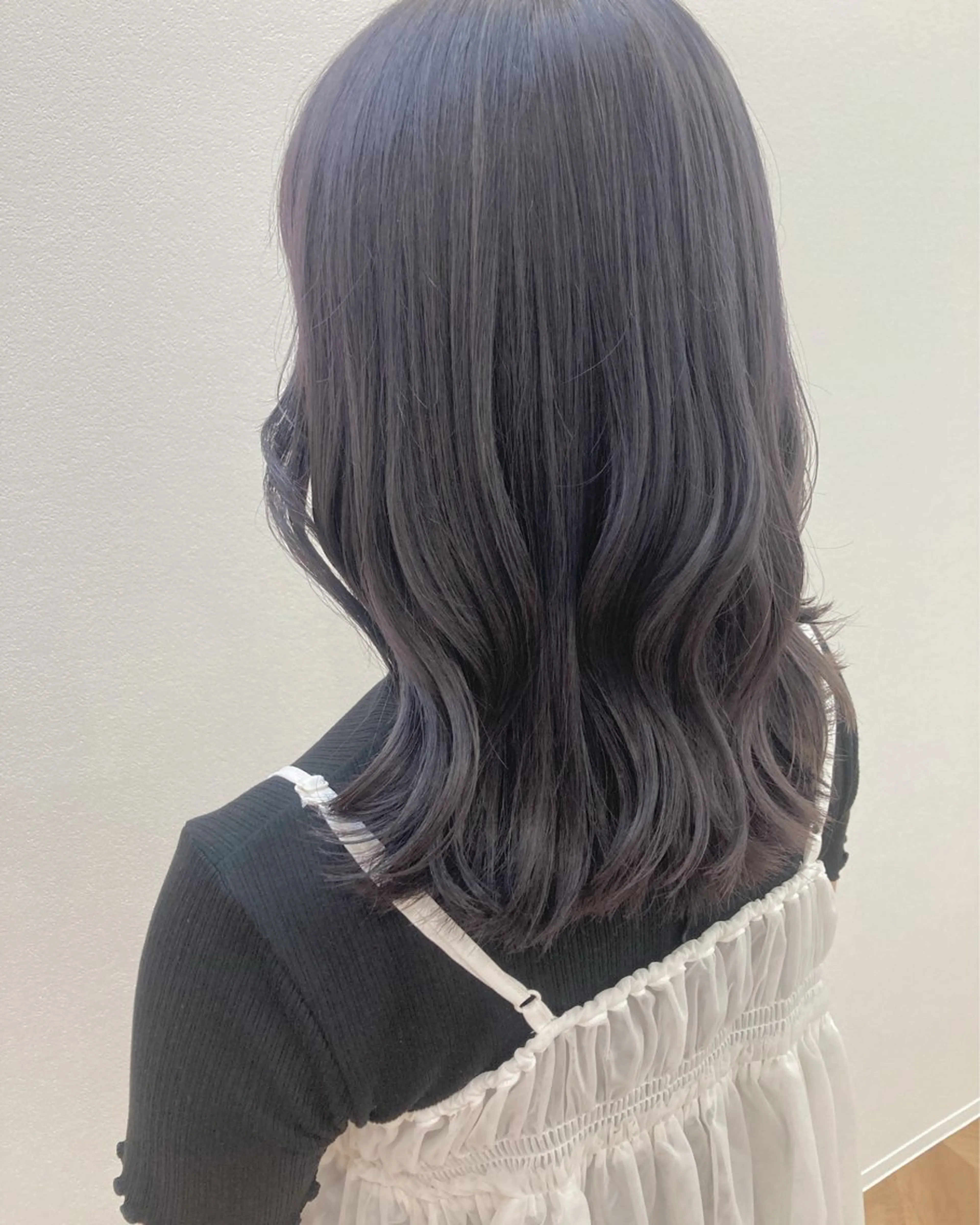 ミディアム カラー カット ヘアカラー トリートメント 店長 ✂️ムラカミ キラリのヘアスタイル